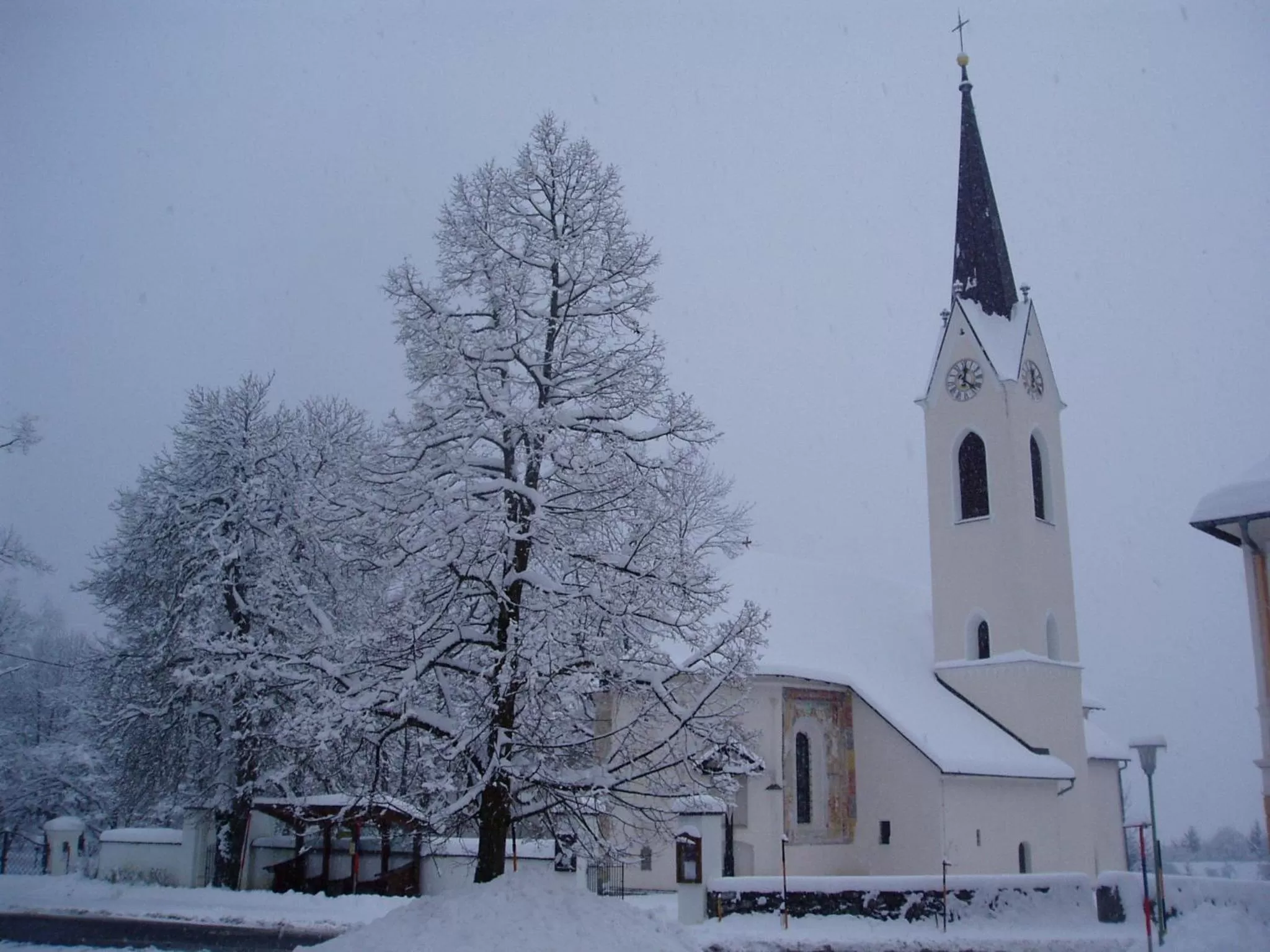 View (from property/room), Winter in Gasthaus zum Fuchs - Familie Andrä