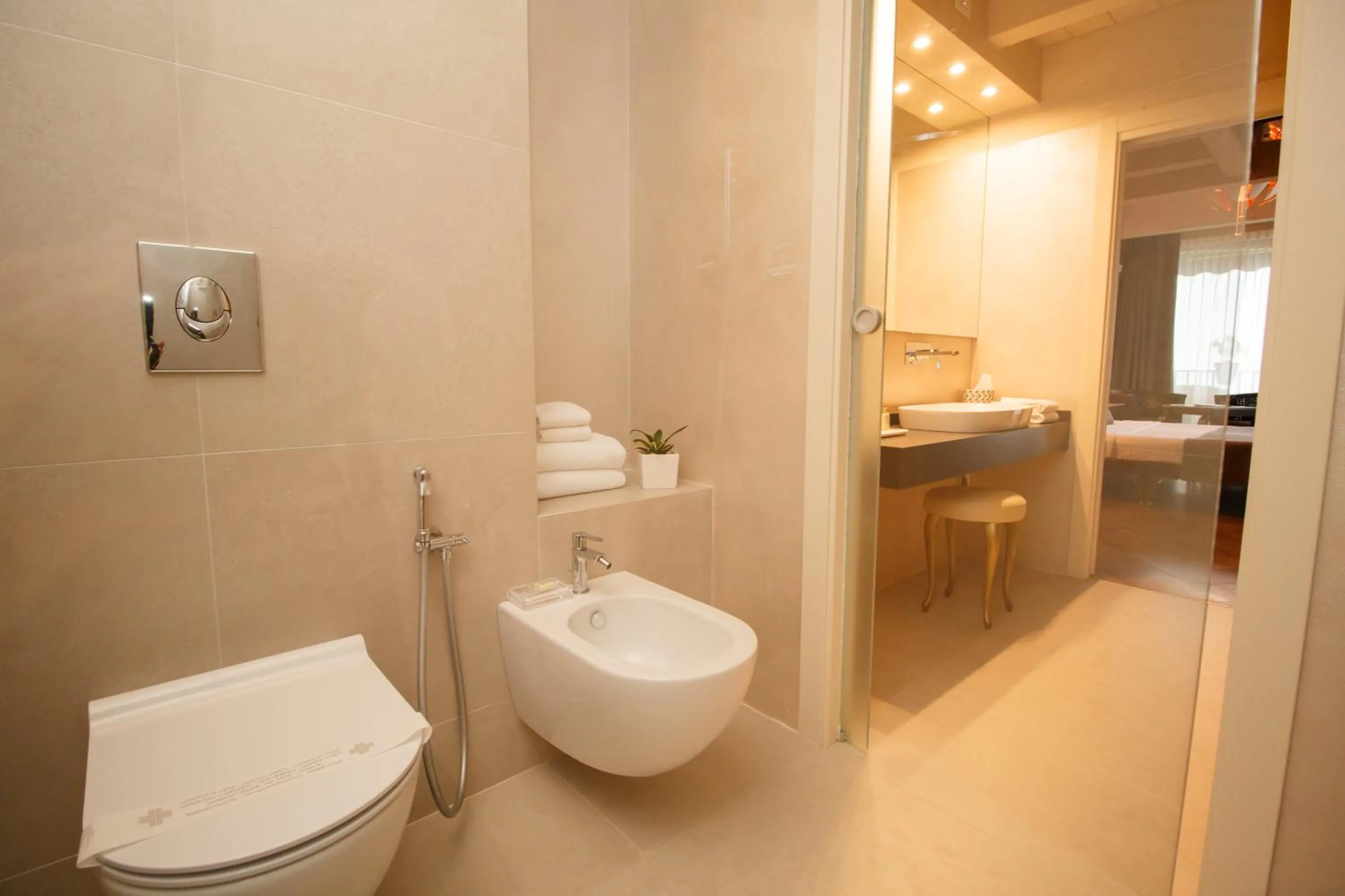 Bathroom in Olivi Hotel & Natural Spa