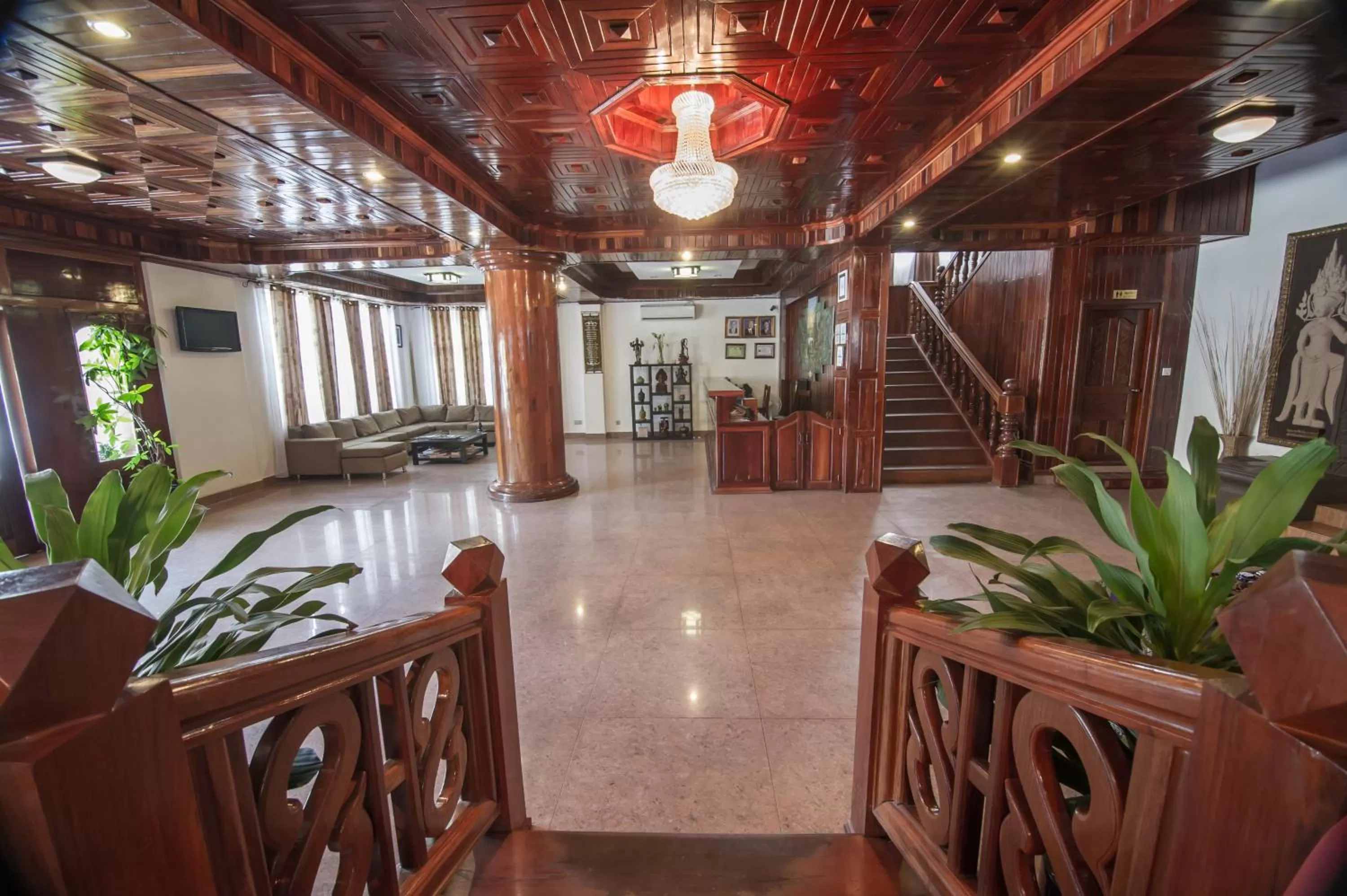 Lobby or reception in Angkor Pearl Hotel