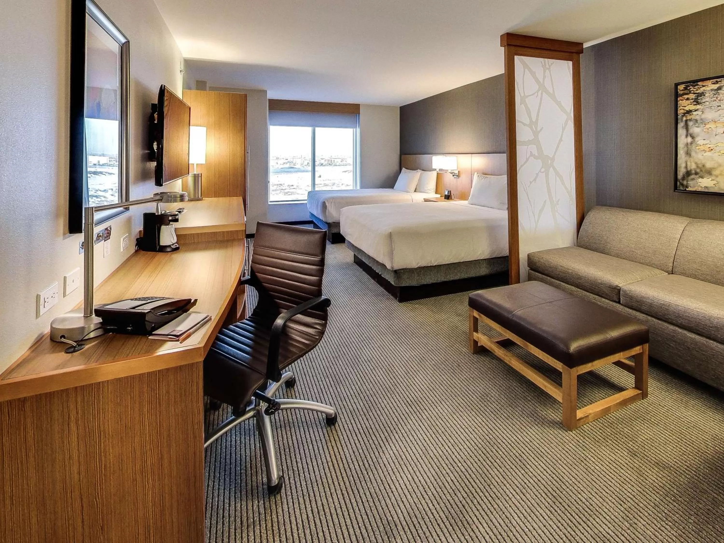 Photo of the whole room, Bed in Hyatt Place Edmonton West