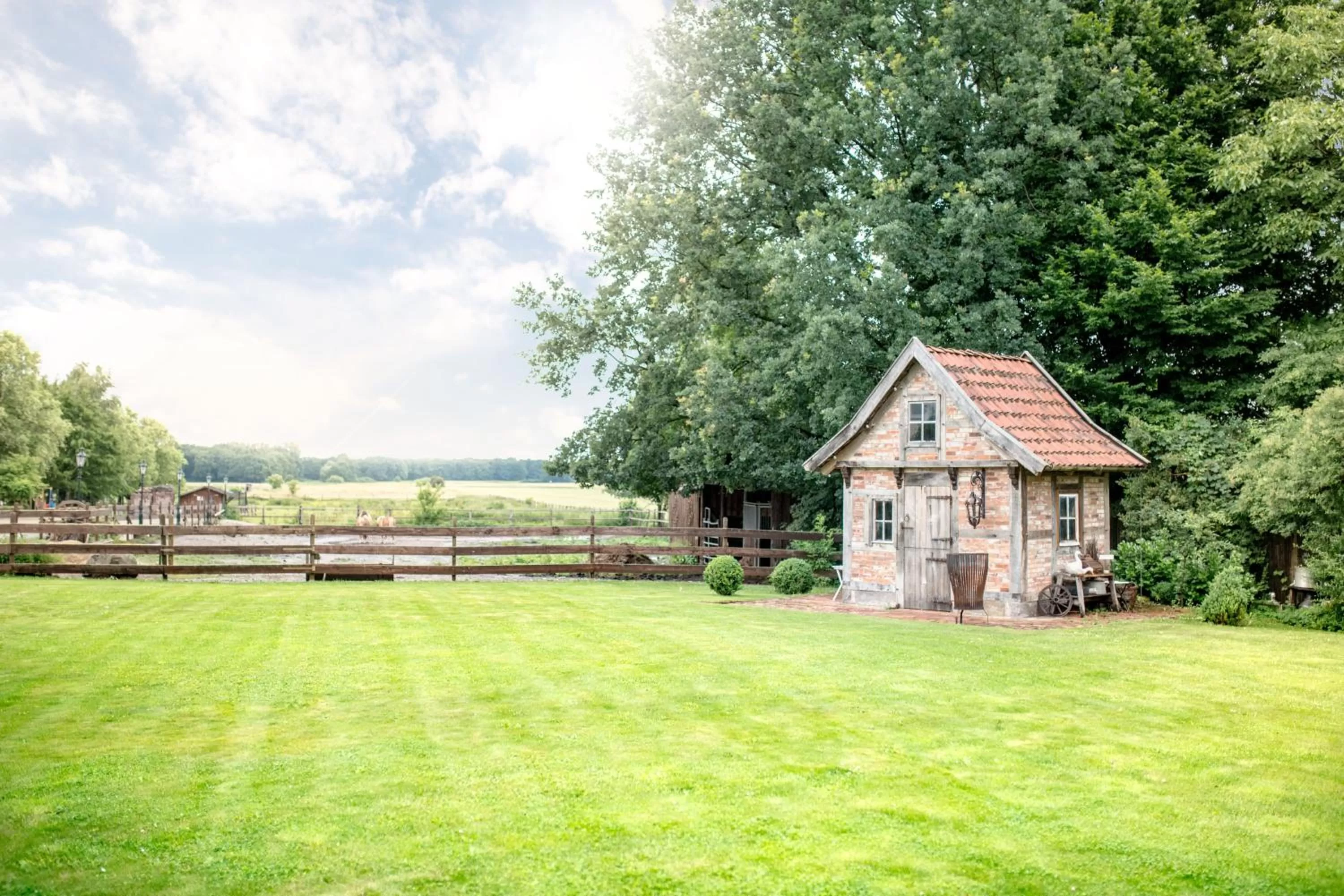 Garden in Hotel Hennies