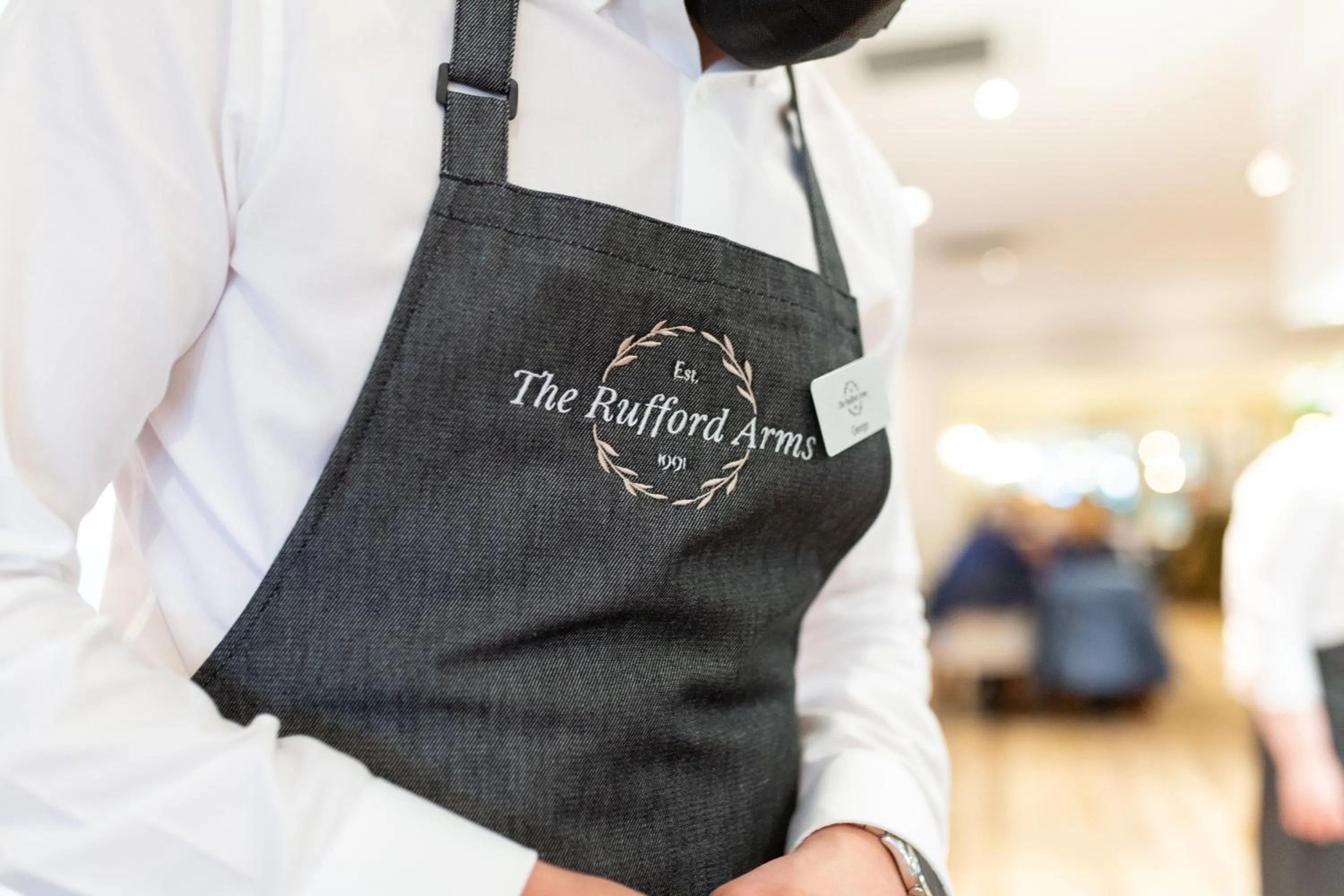 Staff in Rufford Arms Hotel