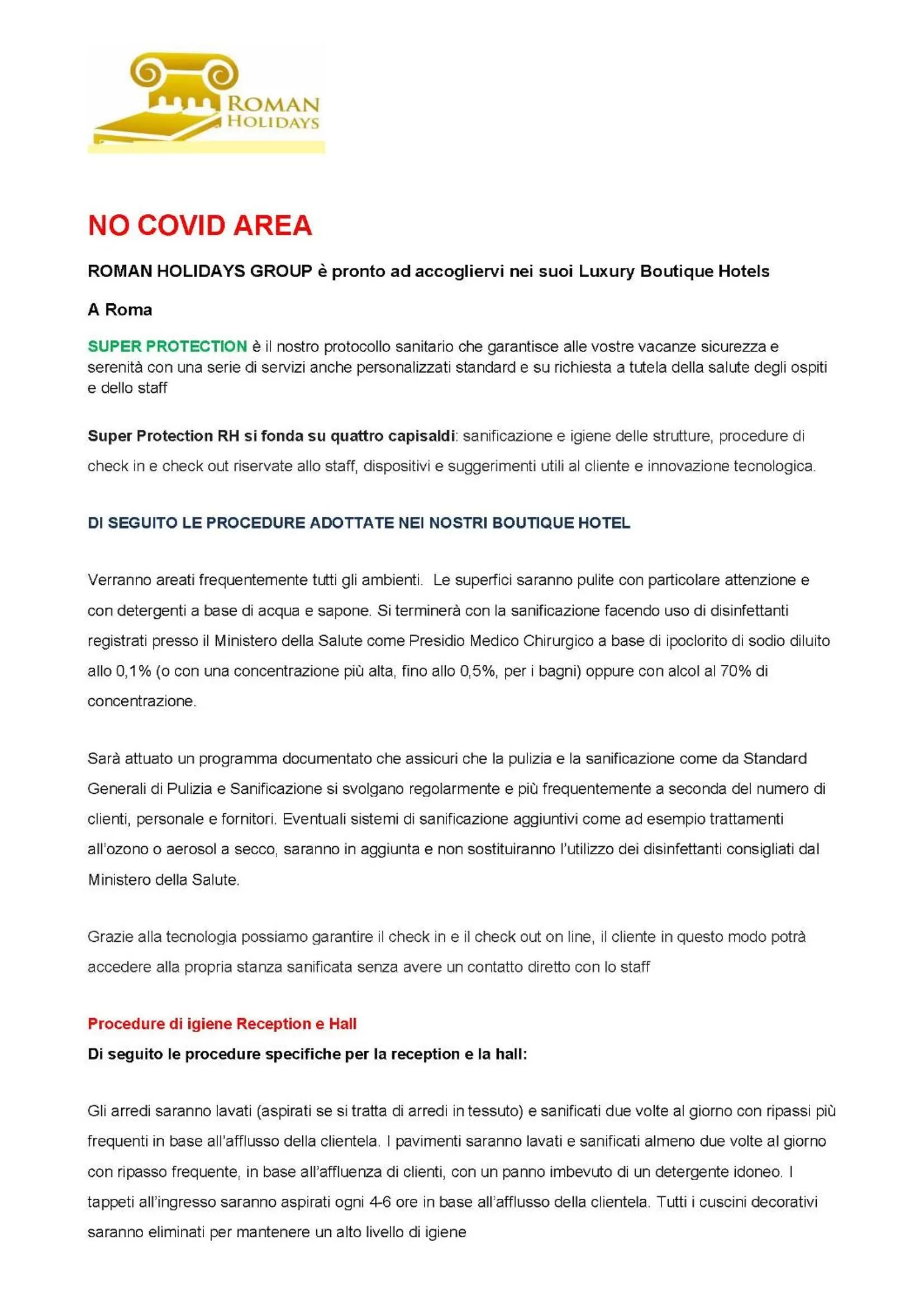 Other in Roman Holidays Boutique Hotel