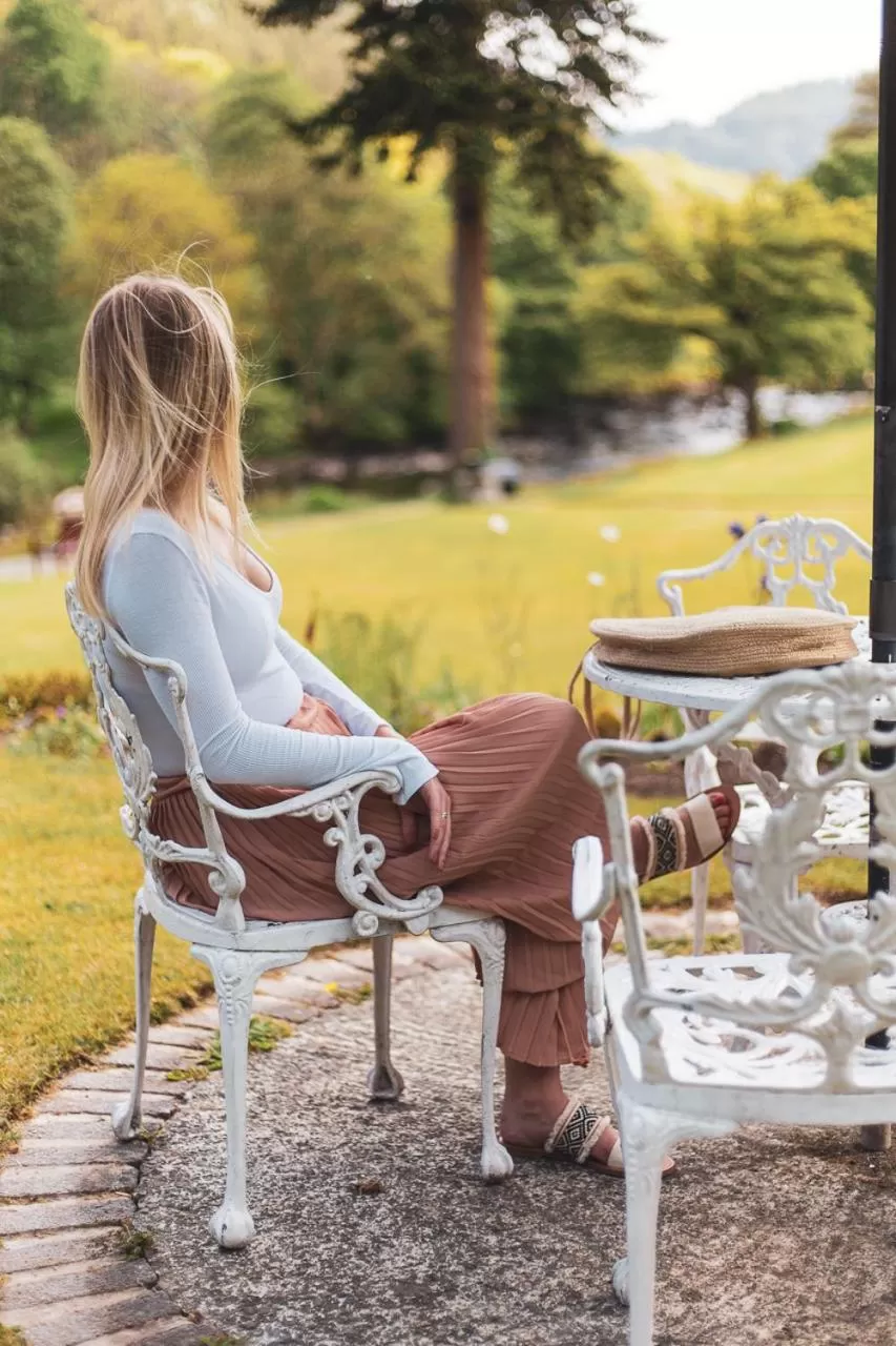 Garden in Craig-y-Dderwen Riverside Hotel