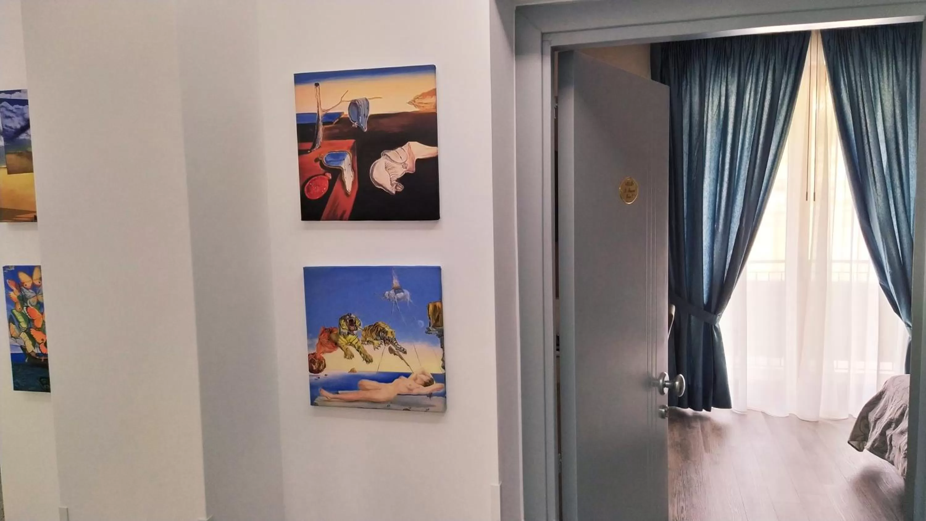 Lobby or reception in B&B La Stazione