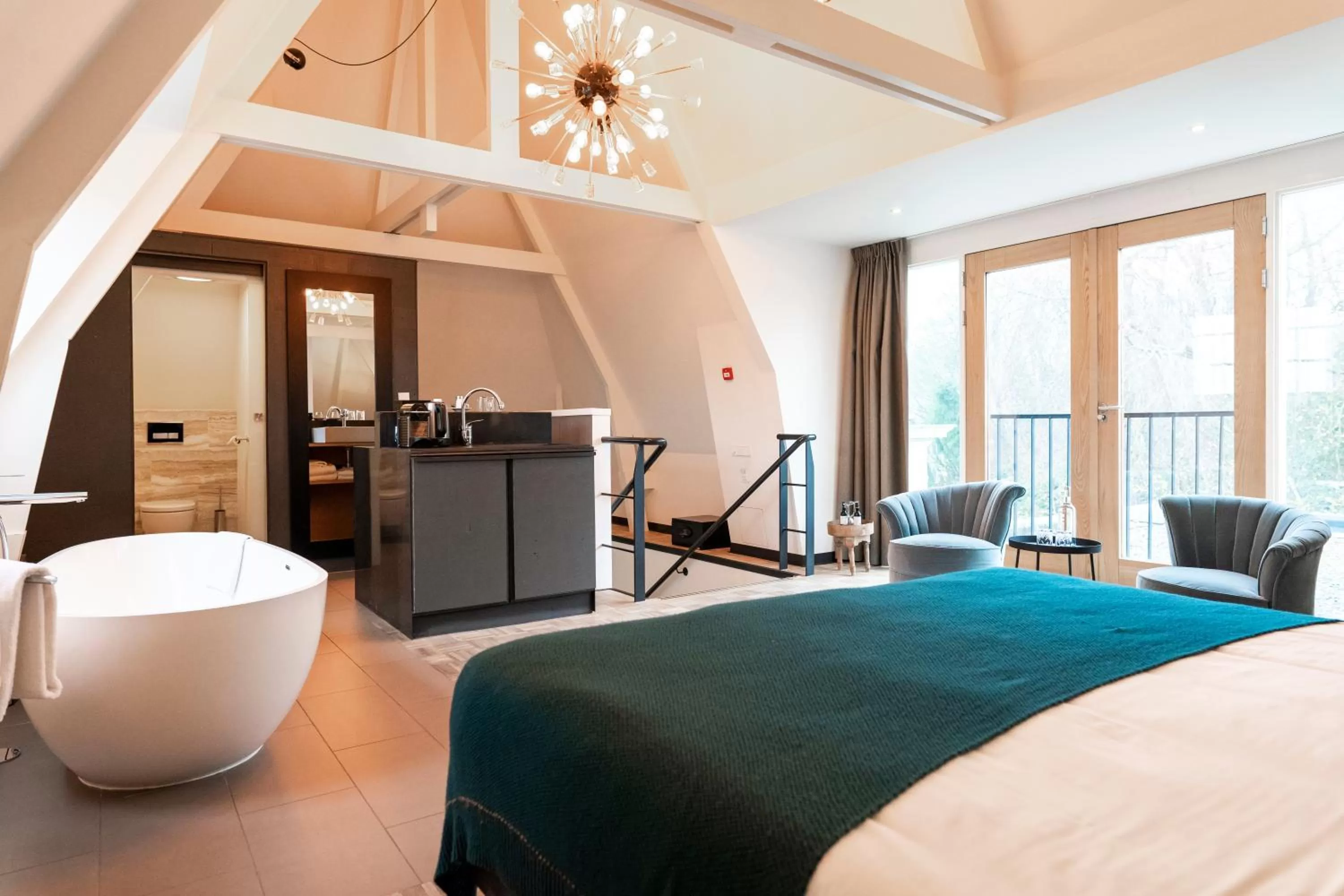 Coffee/tea facilities, Bed in Hotel Bleecker by BHC