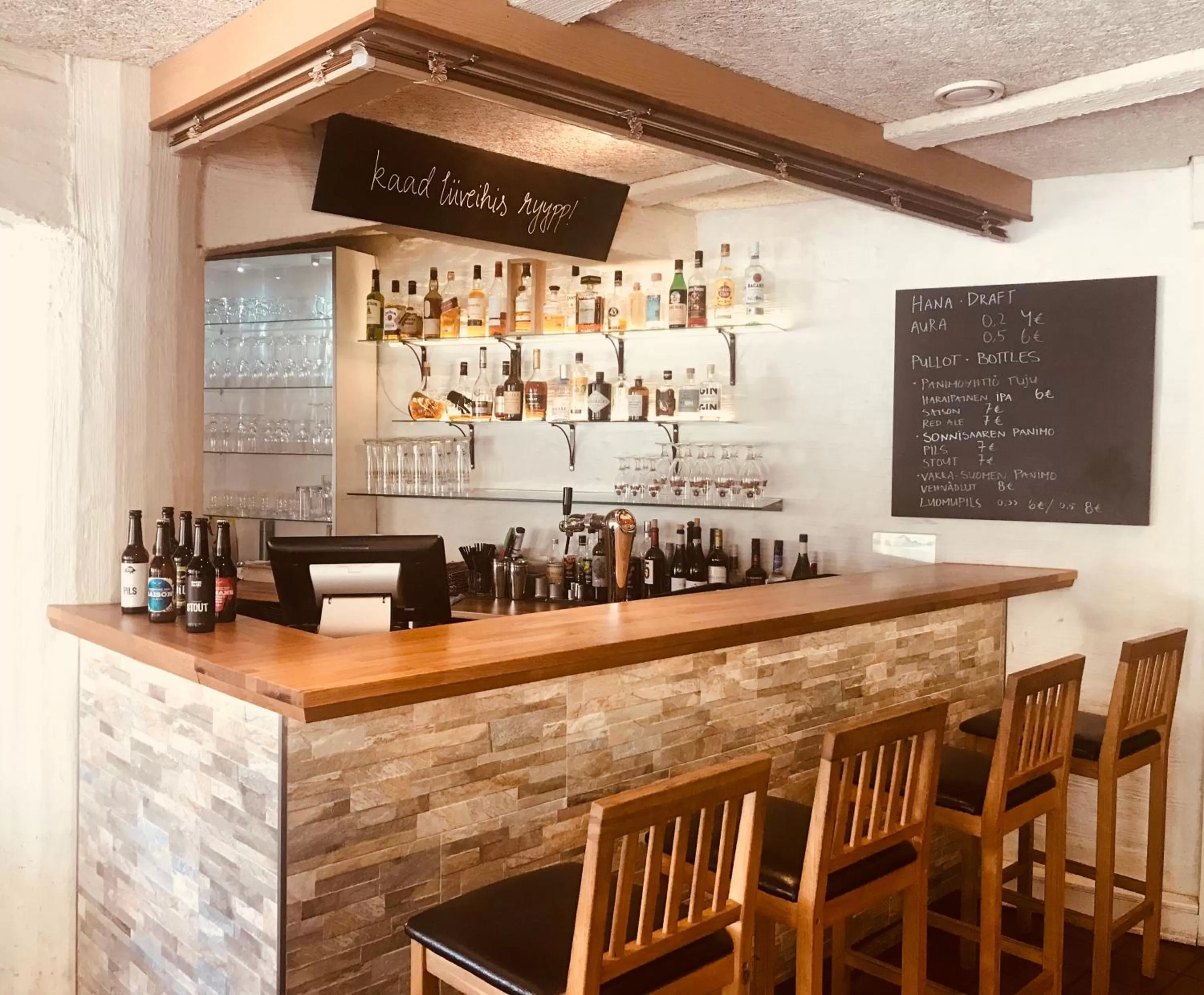 Lounge or bar in Hotel Vanha Rauma