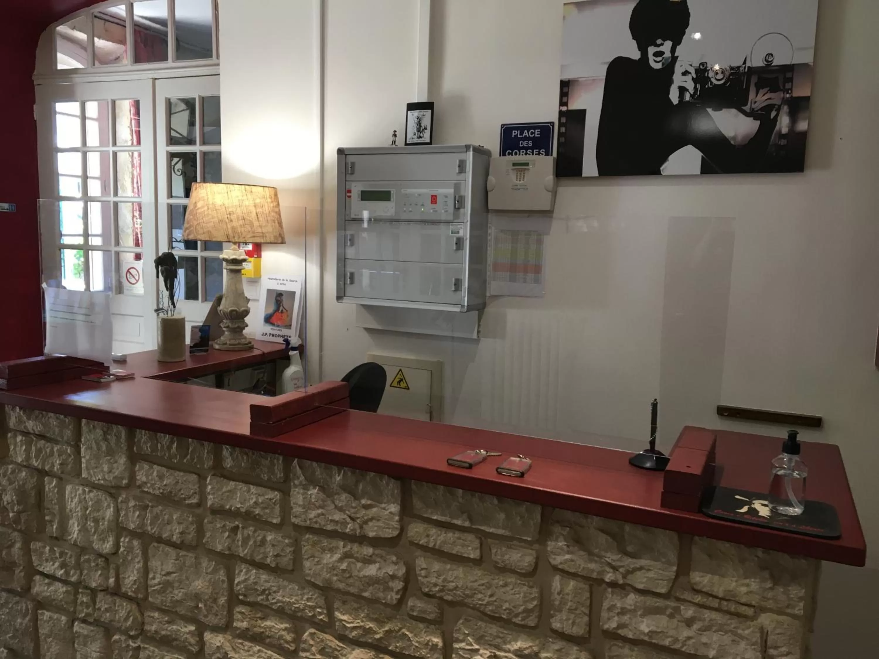 Lobby or reception in Hostellerie De La Source