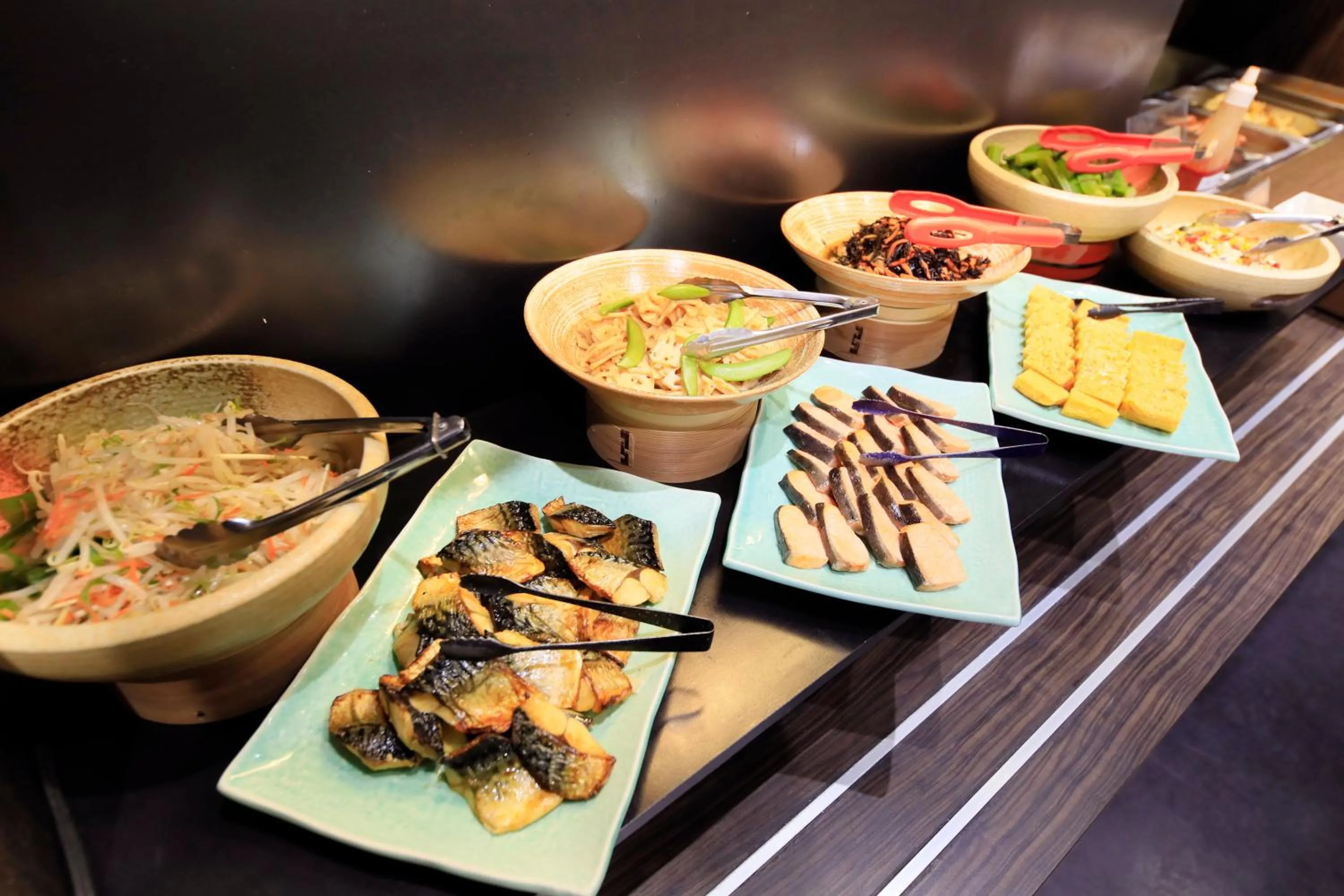 Buffet breakfast in Daiwa Roynet Hotel Tokyo Akabane