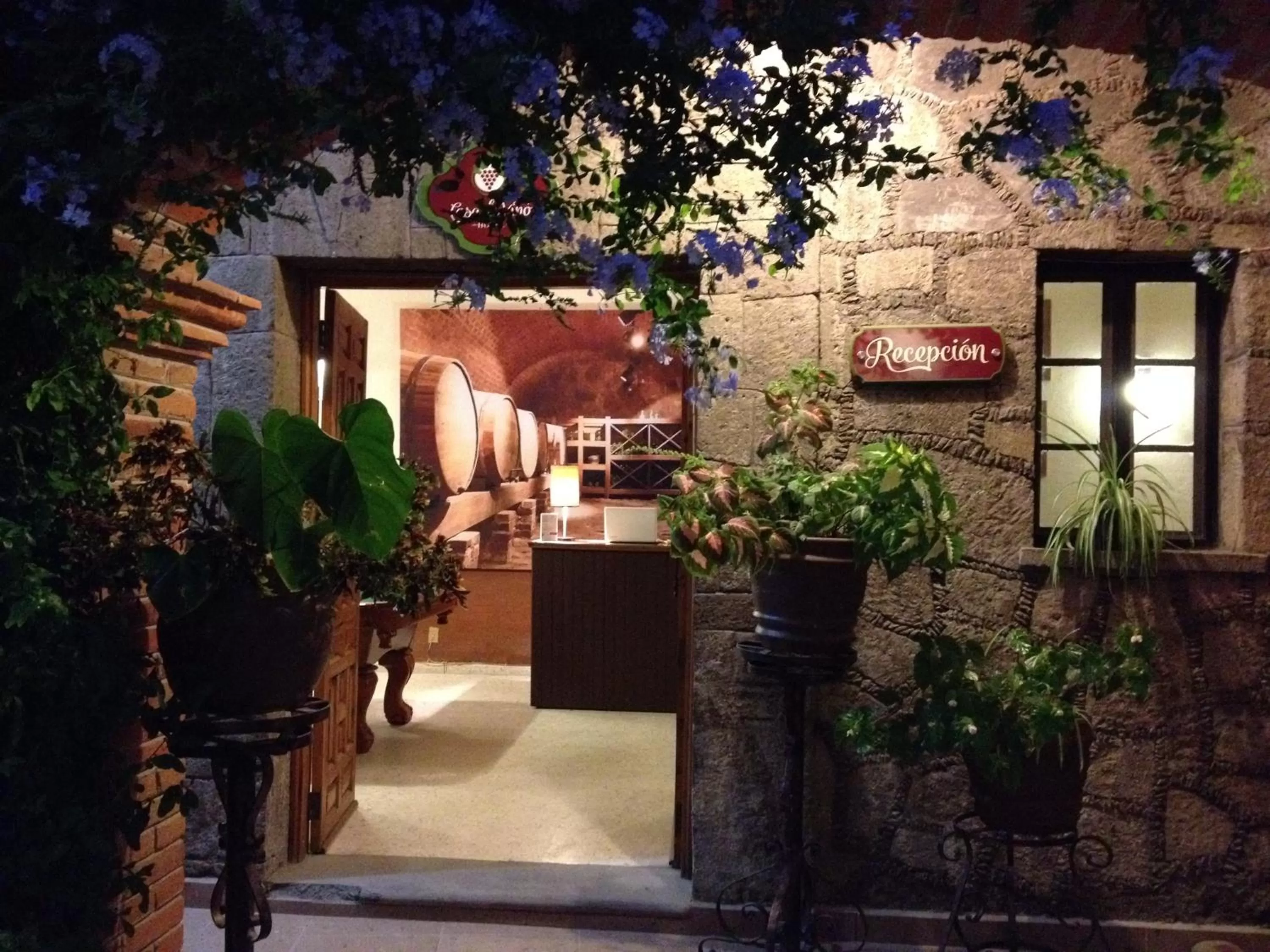 Lobby or reception in Hotel Casa de Vino