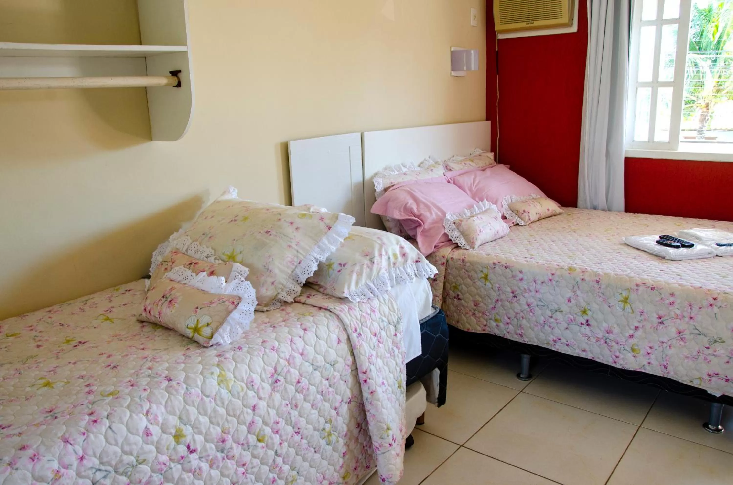 Bed in Pousada Luzes de Geribá