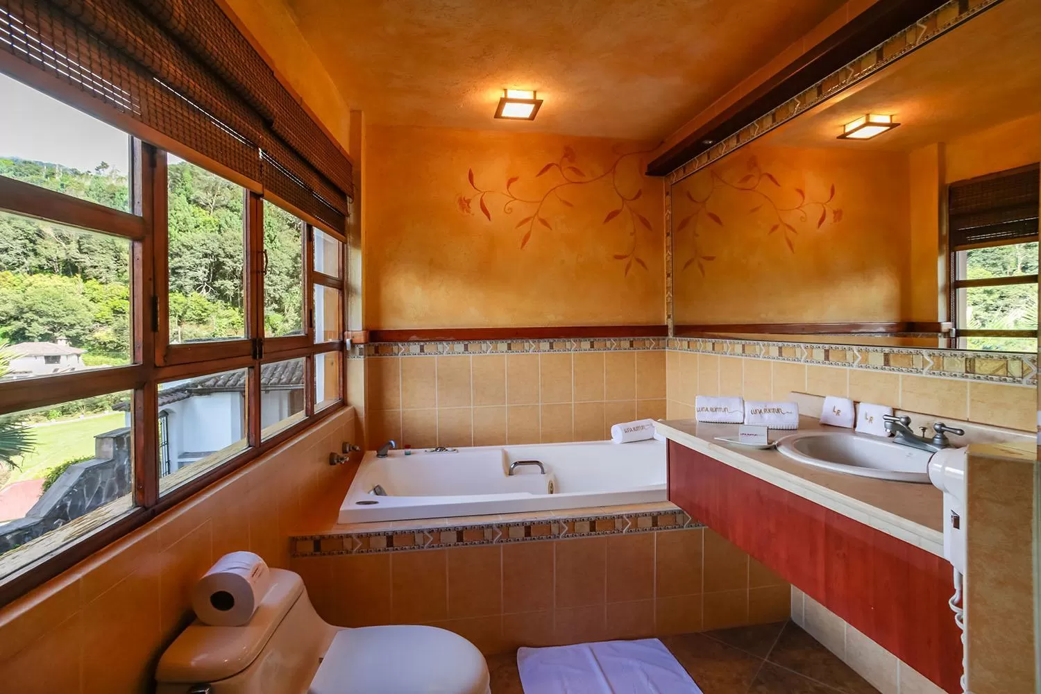 Bathroom in Luna Volcán, Adventure SPA