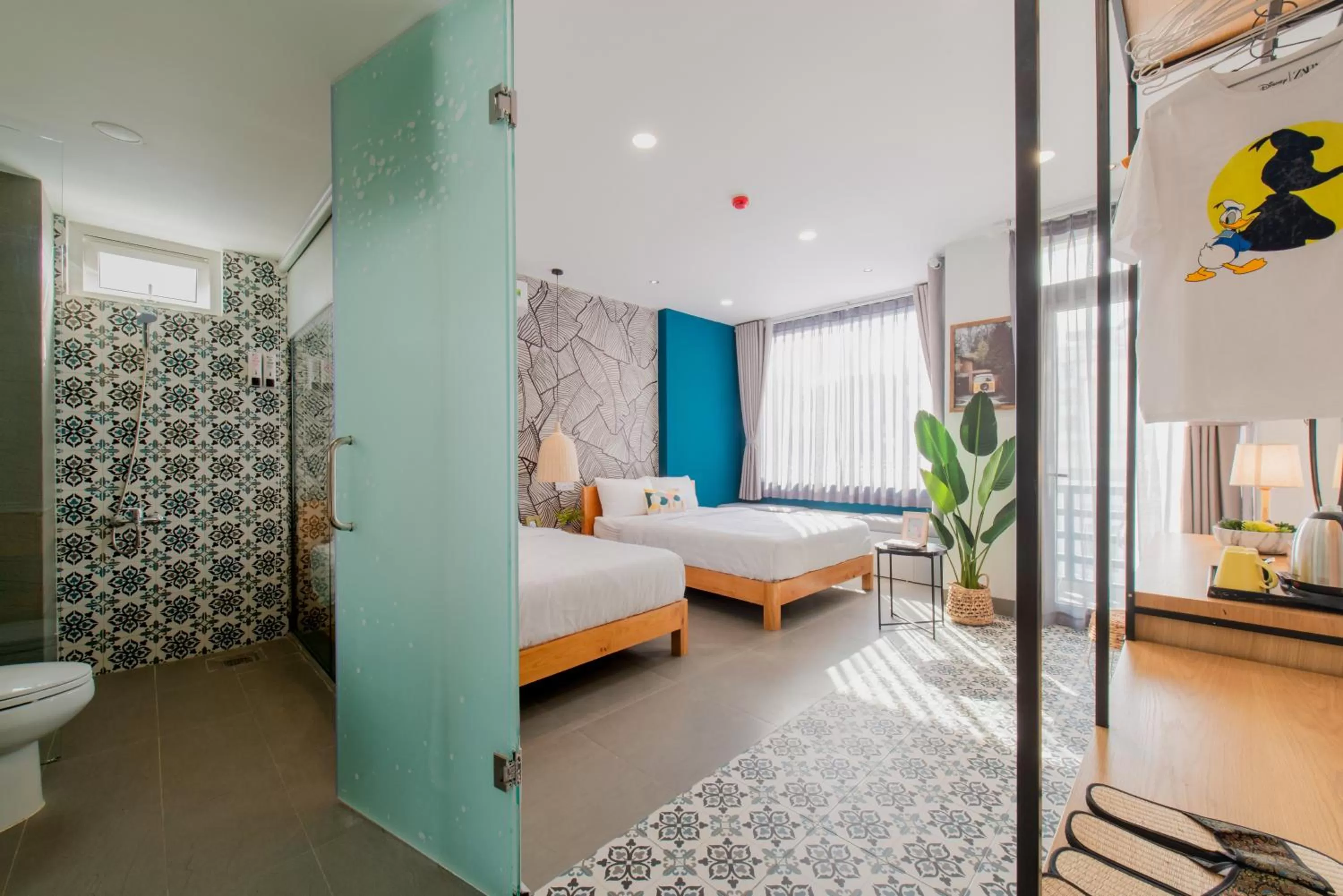 Bathroom, Bed in Shoho Hotel Nha Trang