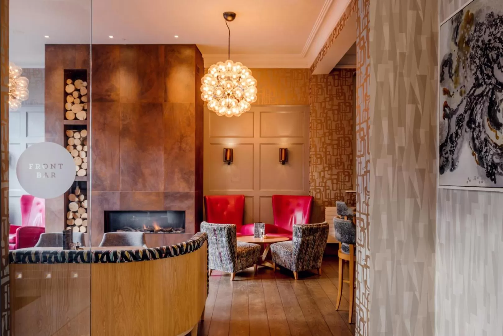 Seating area in Inn on the Square