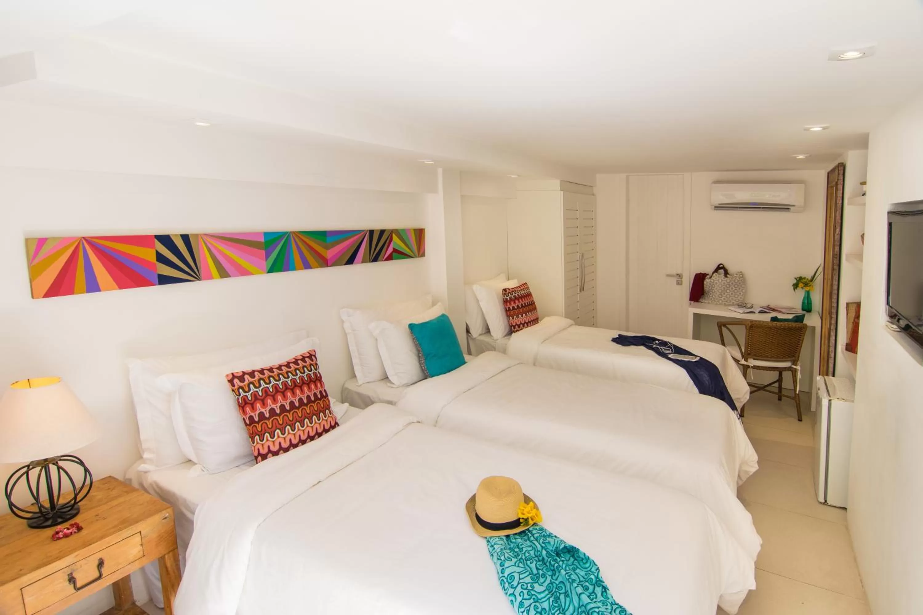 Bed in La Chimère Buzios Essence