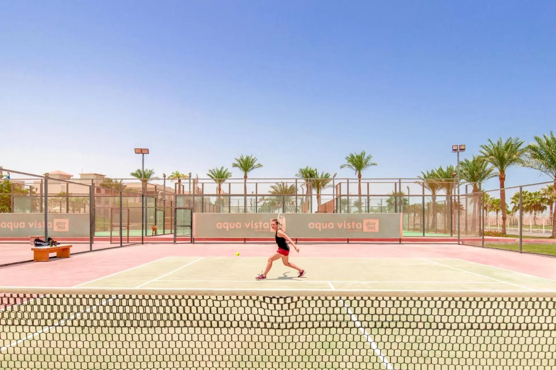 Tennis court in Pickalbatros Aqua Vista Resort - Hurghada