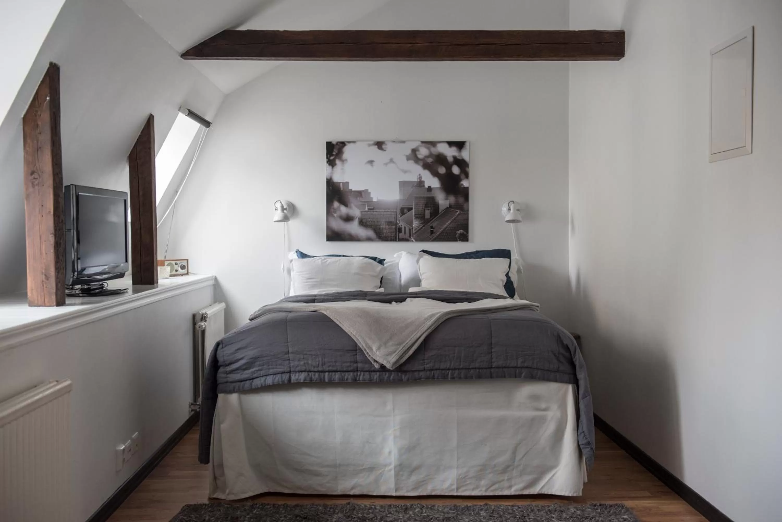 Photo of the whole room, Bed in Hotell Repet