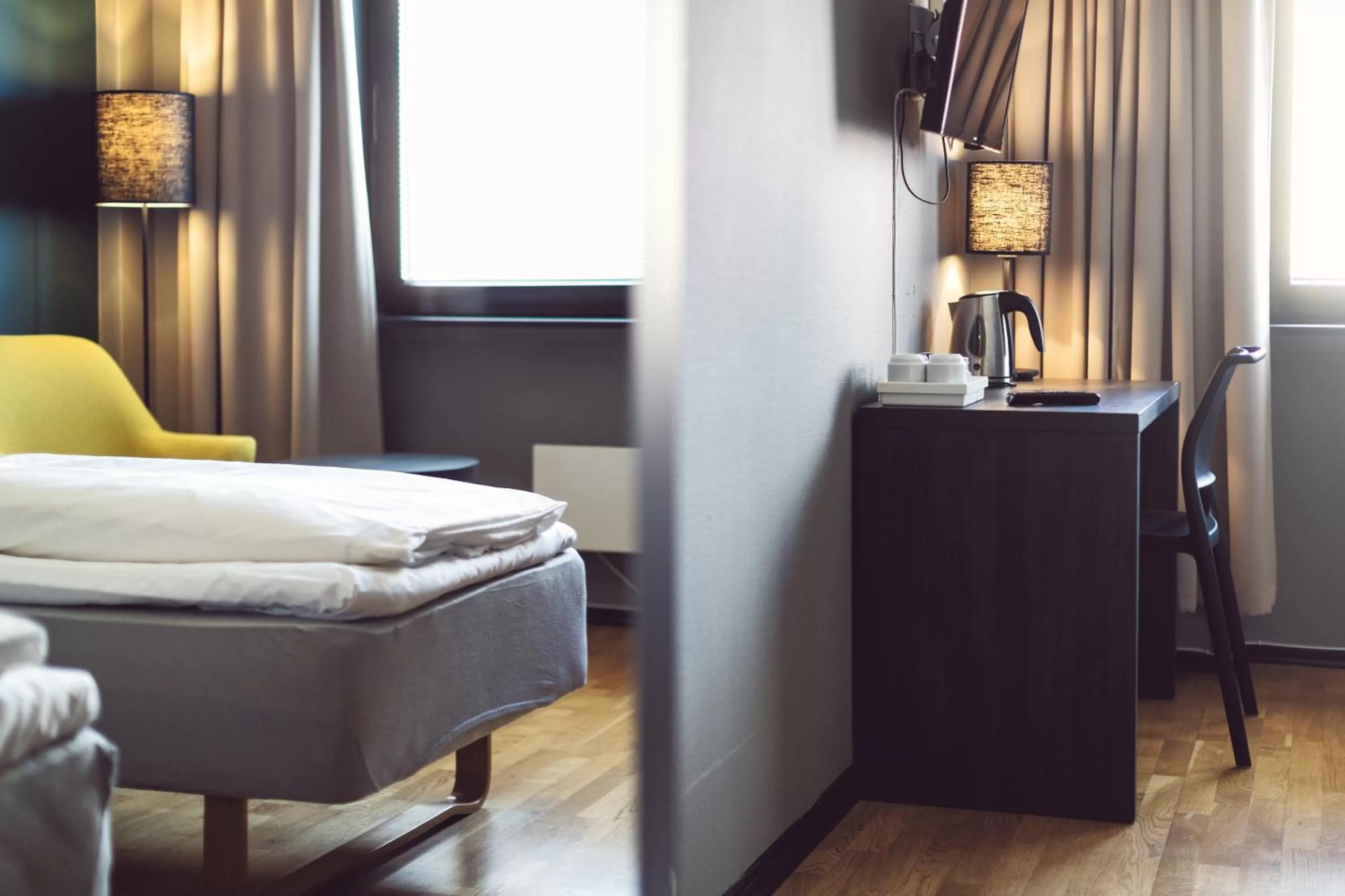 Seating area, Bed in Sure Hotel by Best Western Haugesund