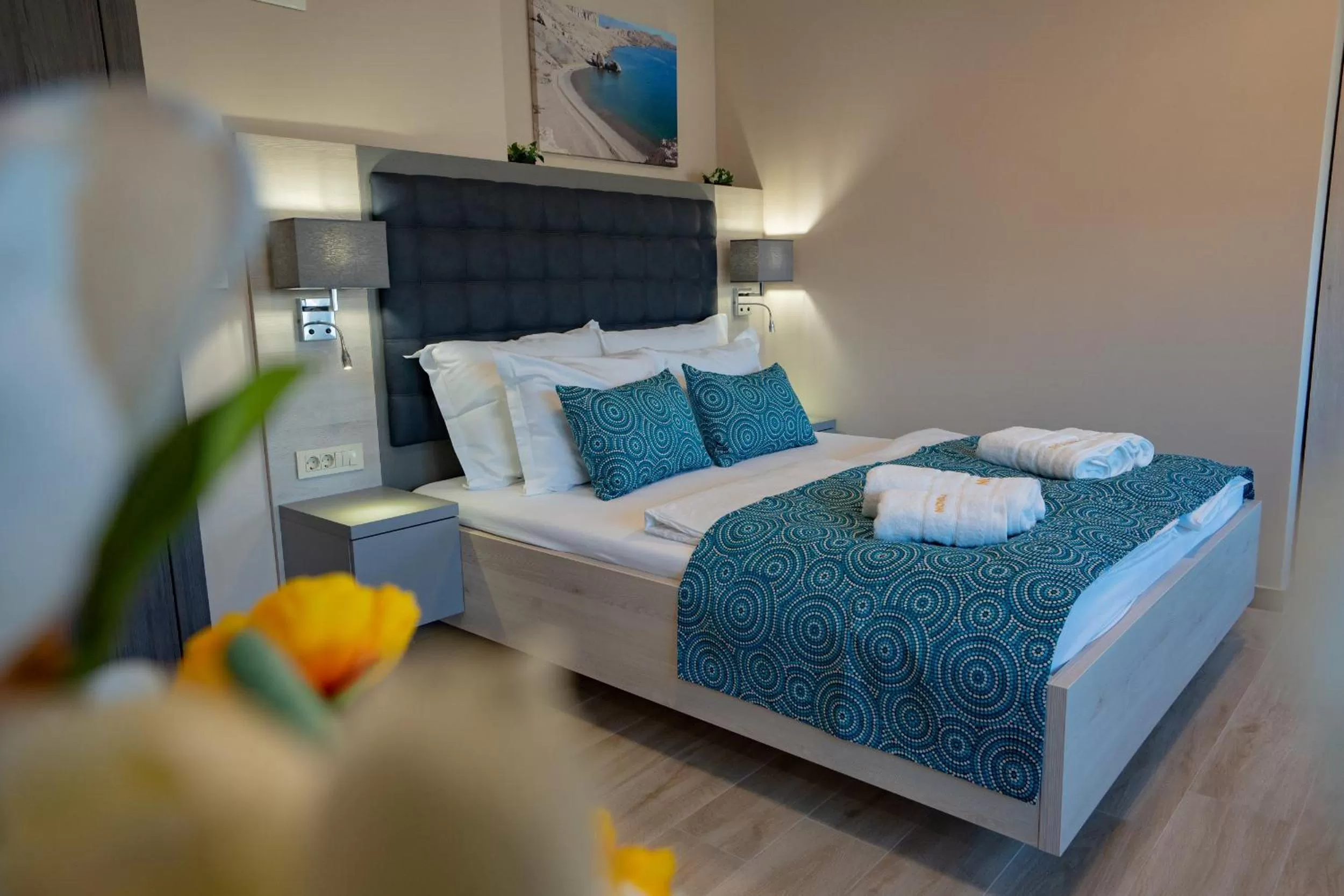 Bed in Bed&Breakfast Novalis