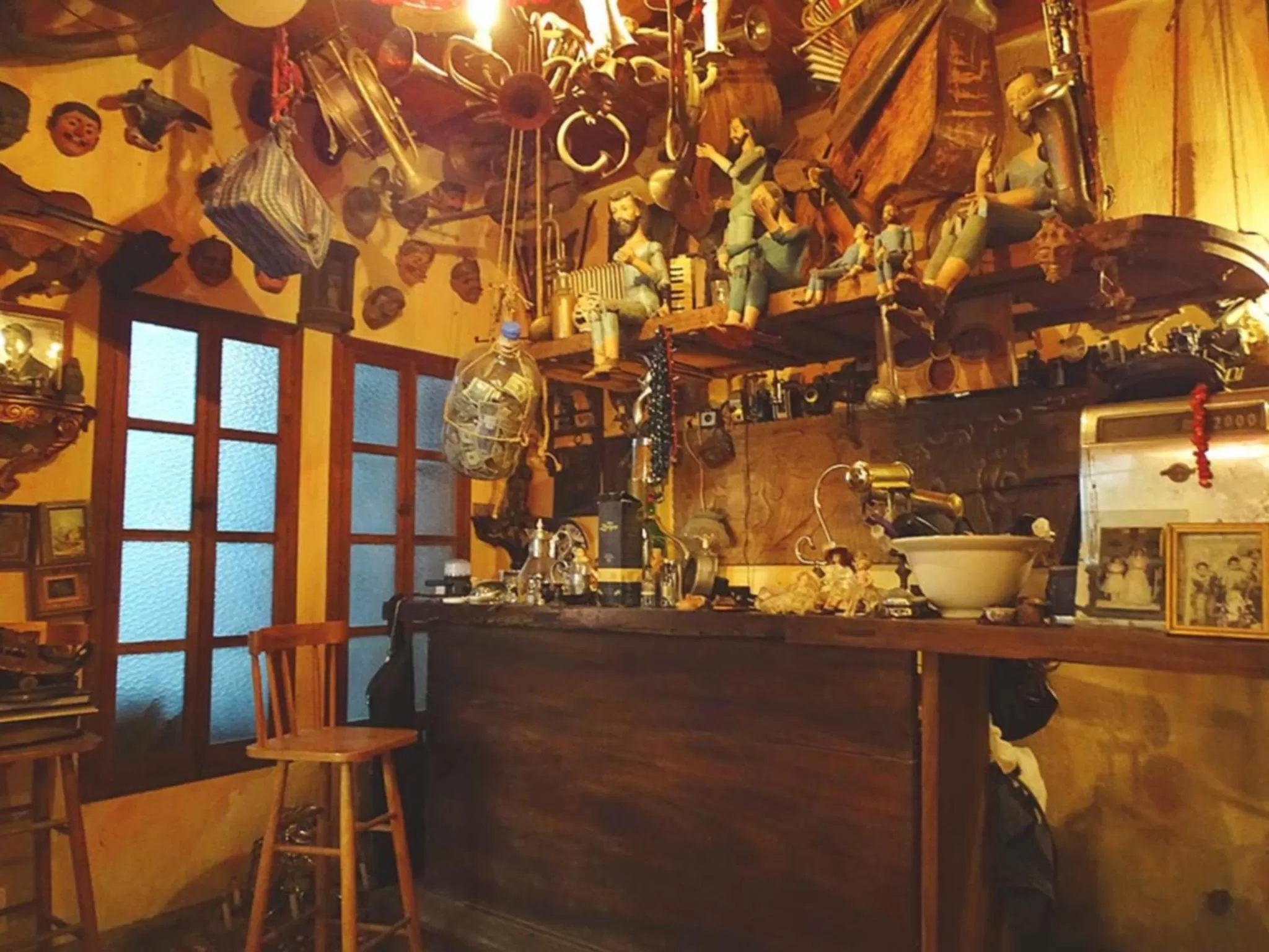 Lounge or bar in Posada San Sebastian