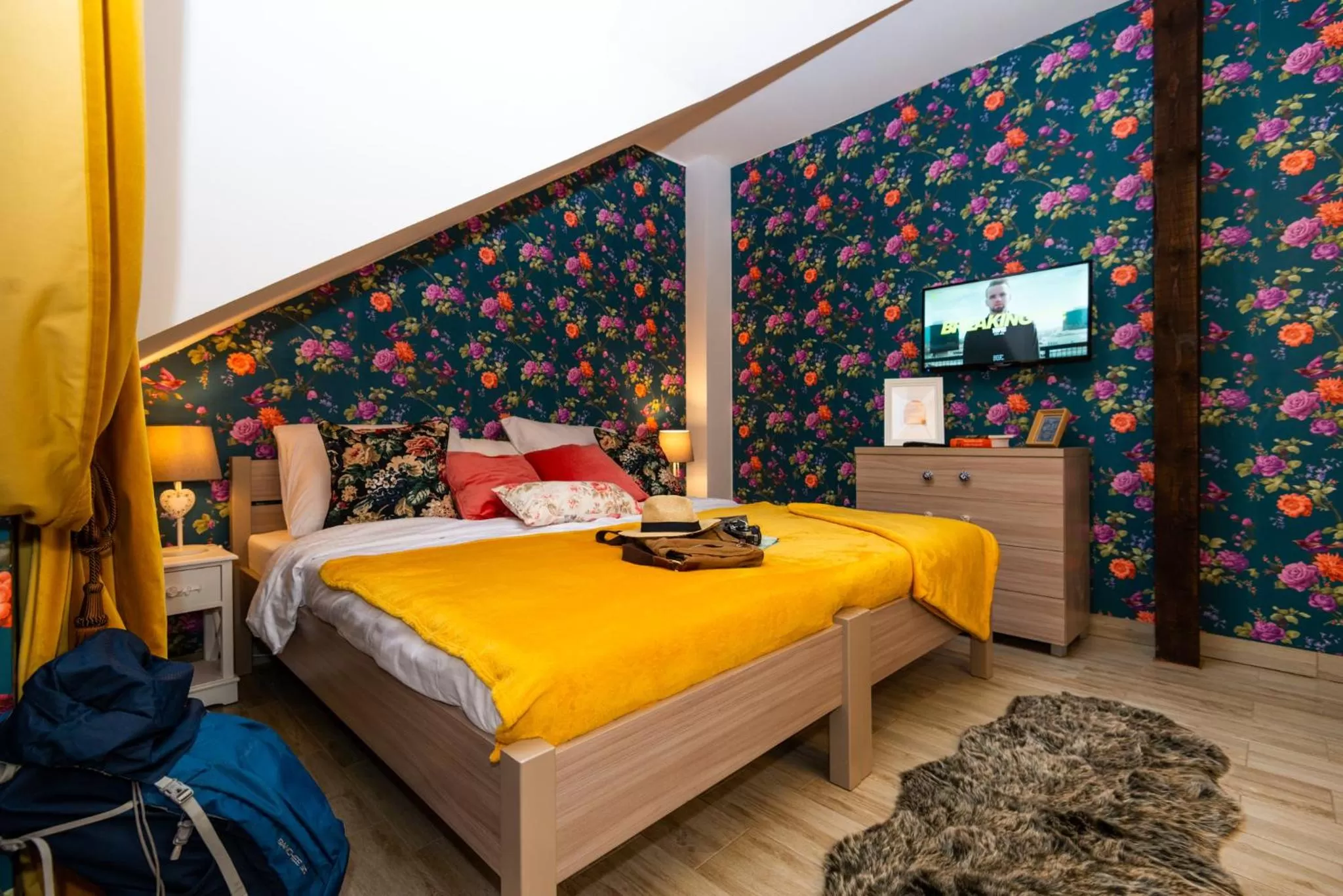 Bed in Pokoje w Starej Karczmie - by Upstairs