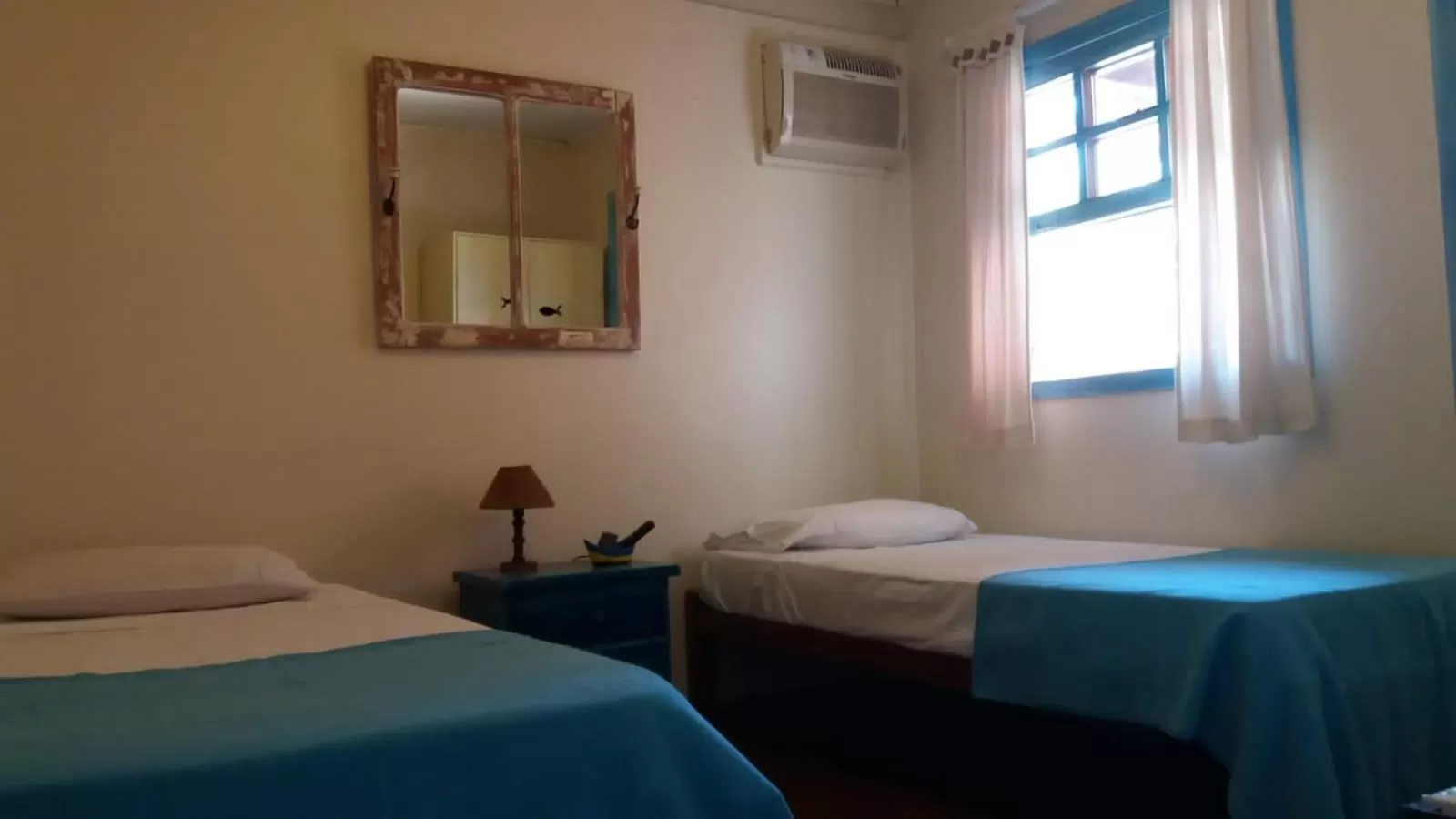 Bed in Pousada L'escale