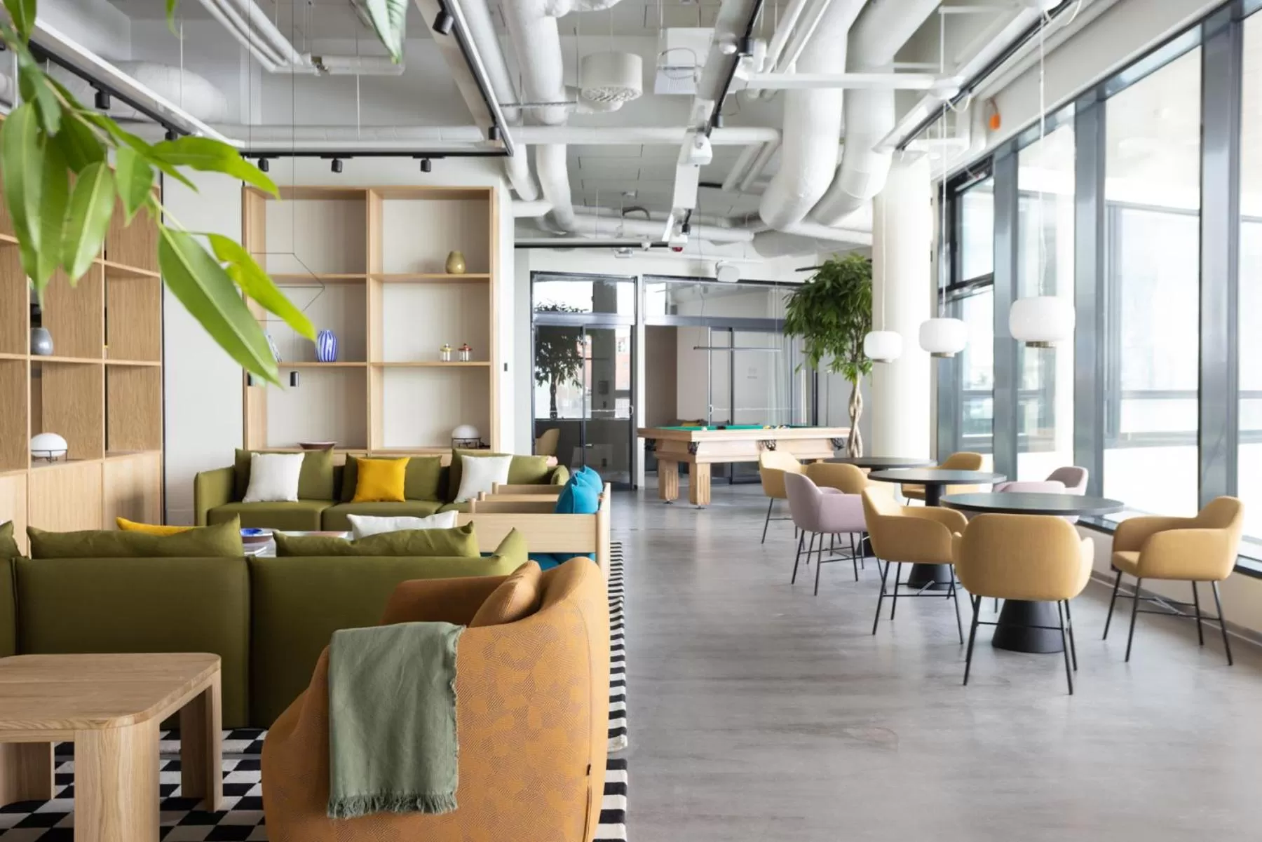 Seating area in Noli Malmi