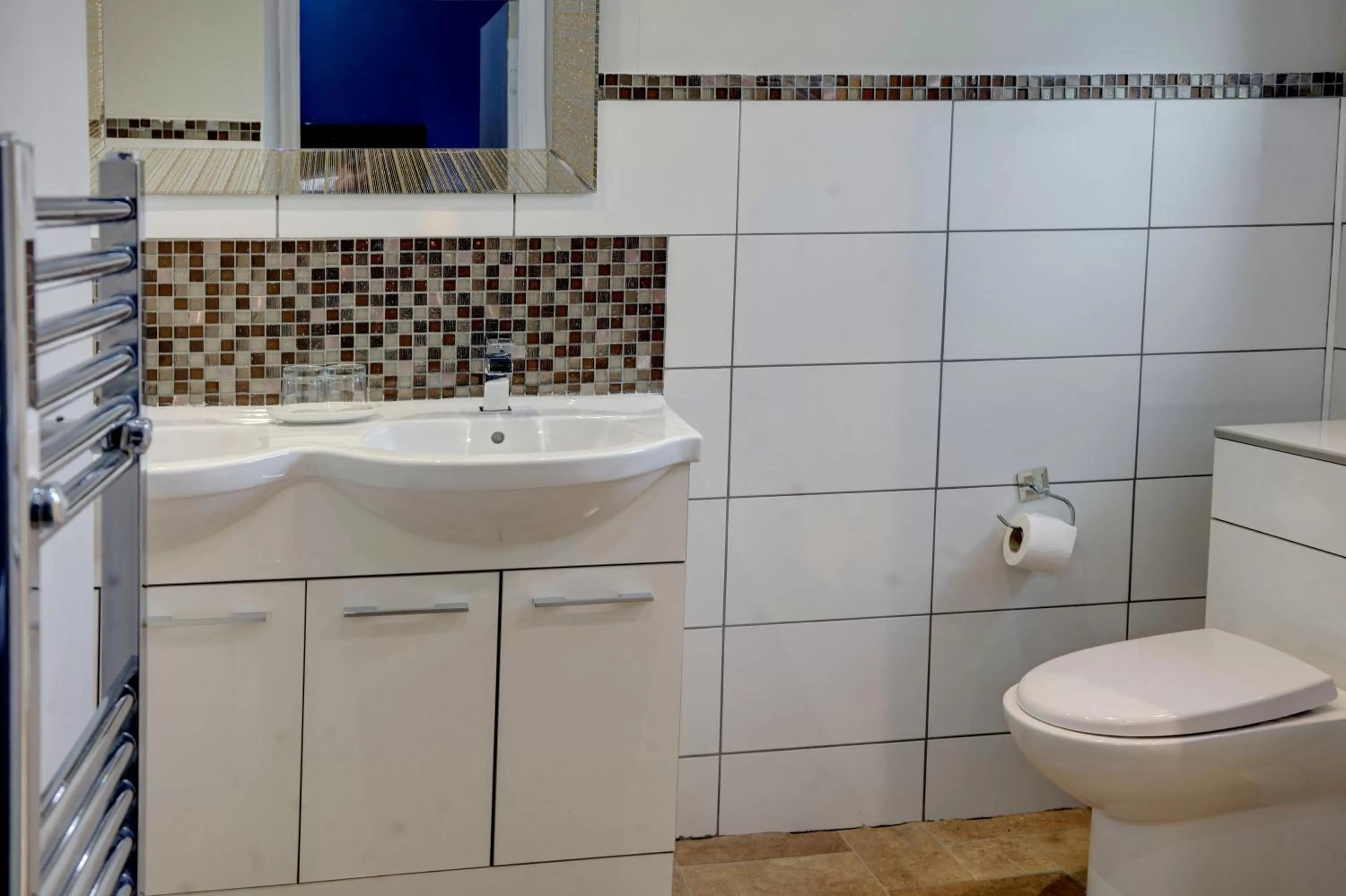 Bathroom in Trafford Hall Hotel Manchester, Trademark Collection by Wyndham