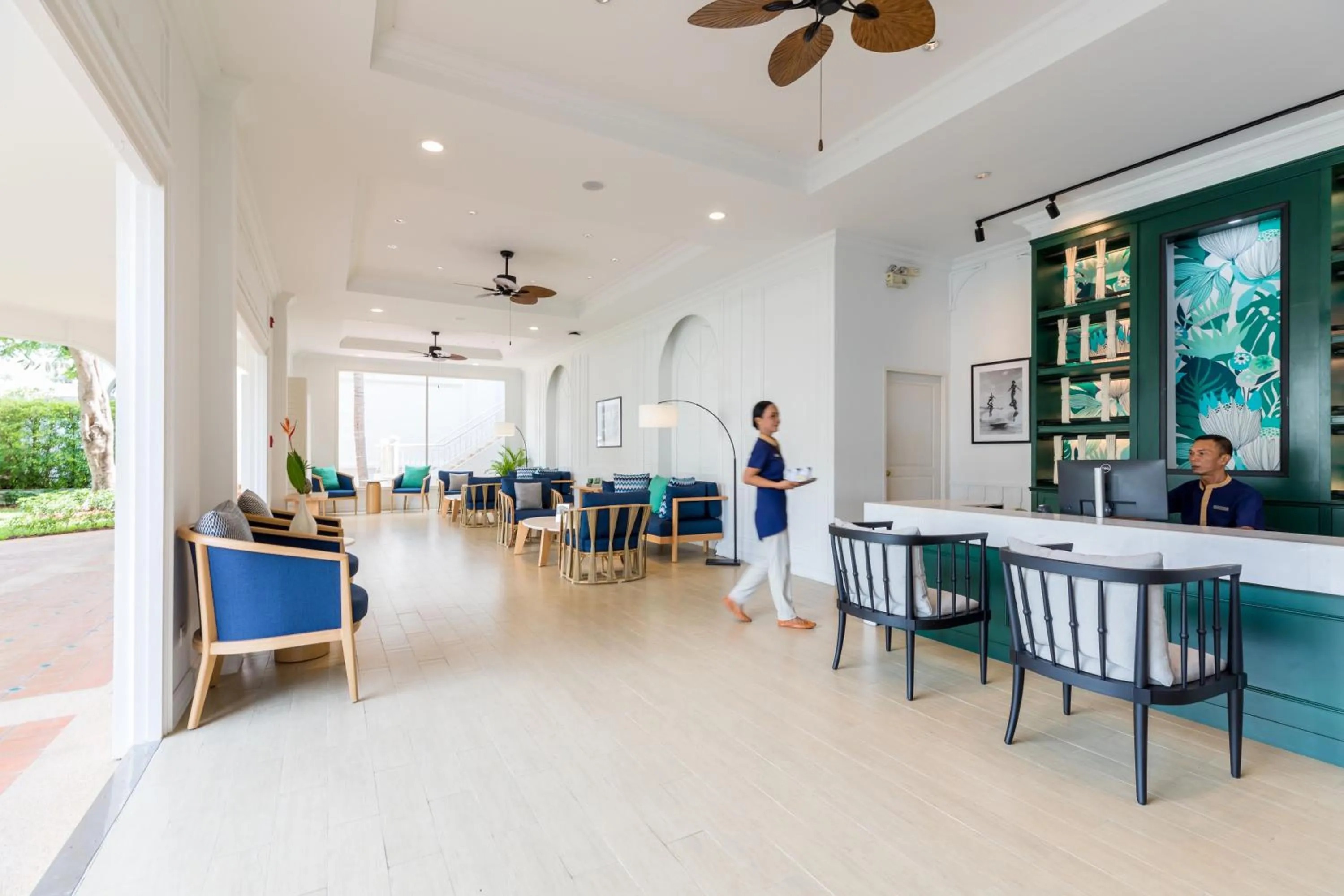 Lobby or reception in OUTRIGGER Koh Samui Beach Resort