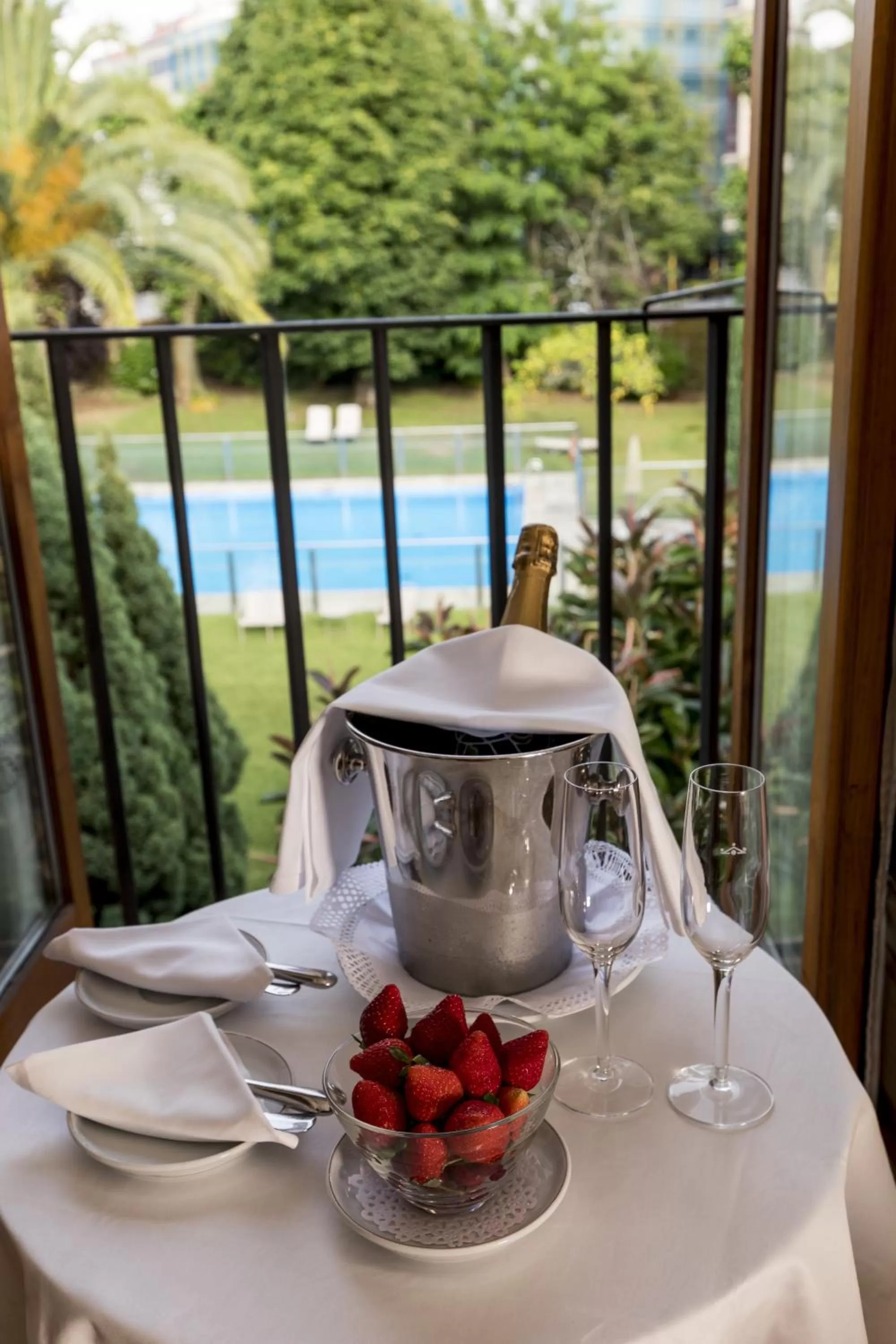 Food and drinks in Parador de Cambados