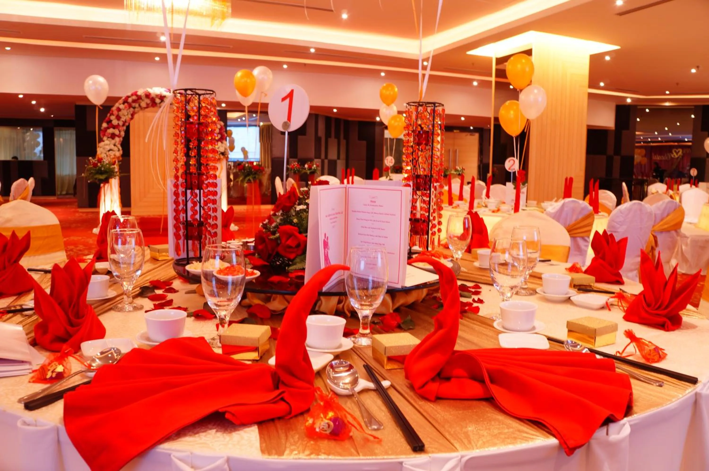 Food and drinks in Sabah Oriental Hotel