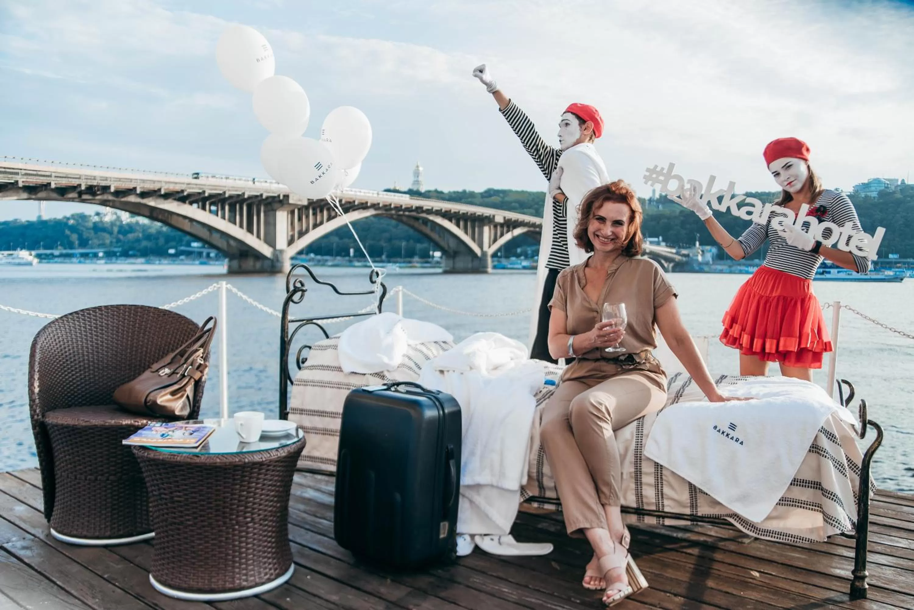 People in Bakkara Hotel