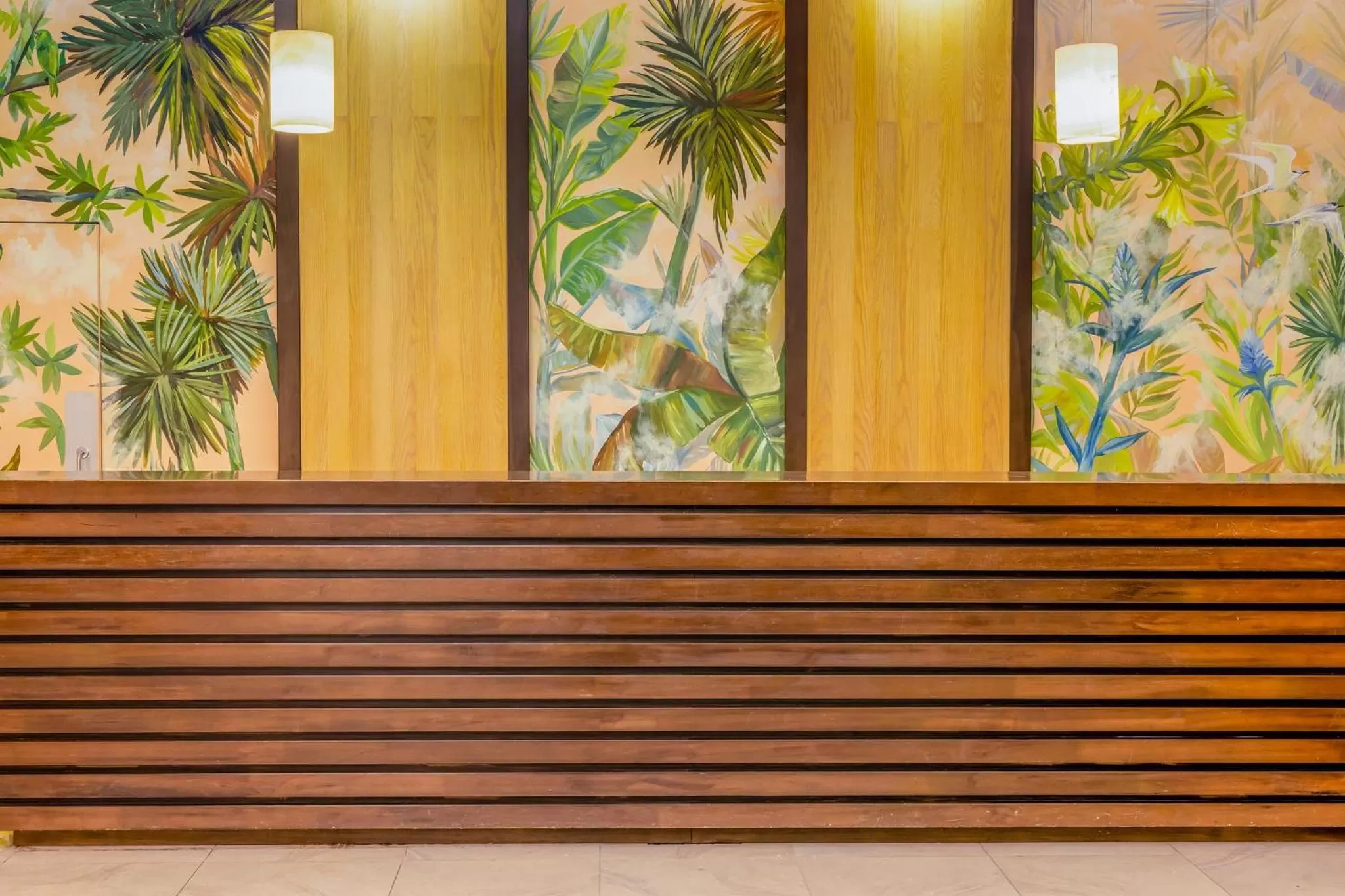 Lobby or reception in Wyndham Garden Cancun Downtown