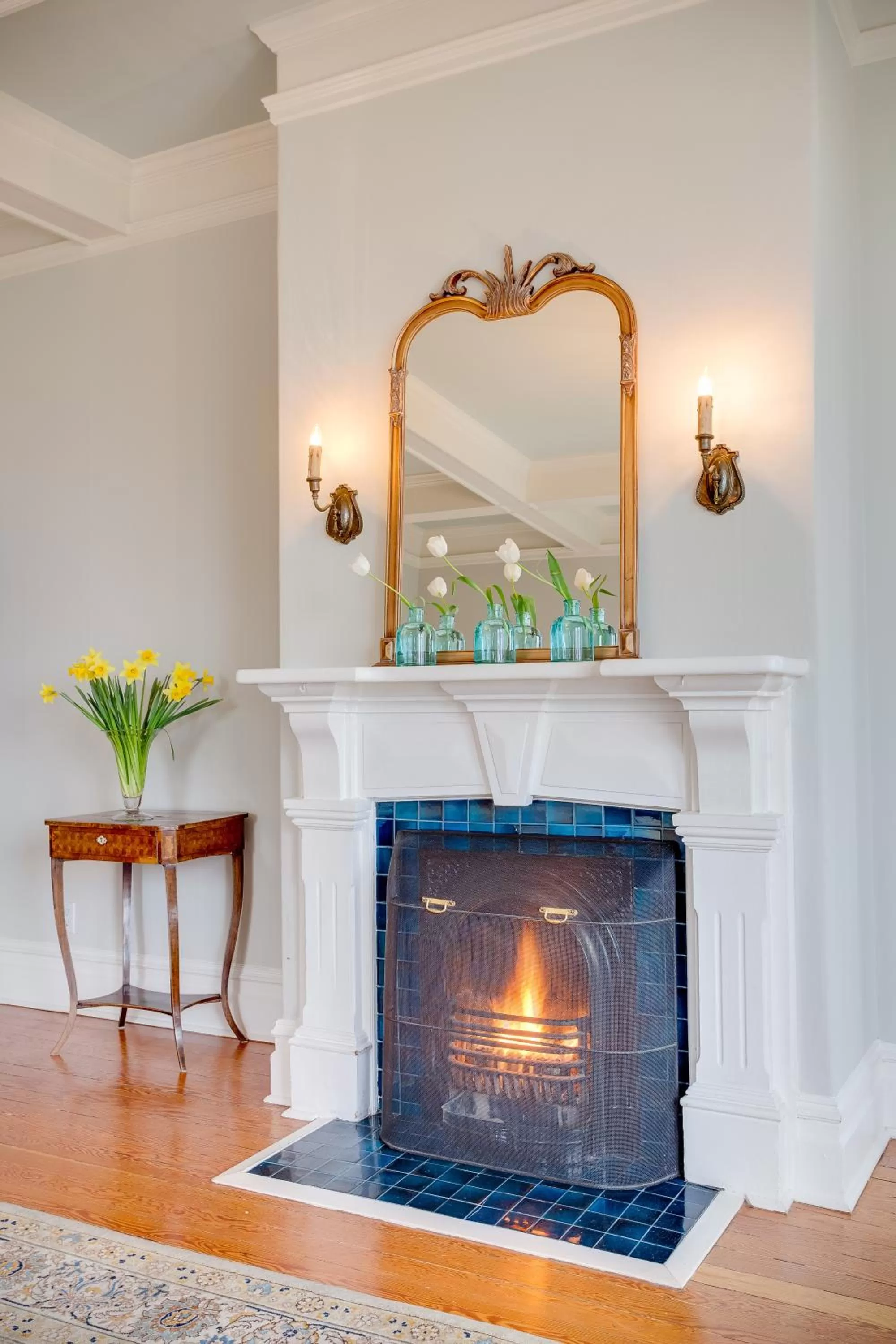 Living room in Fairholme Manor Inn