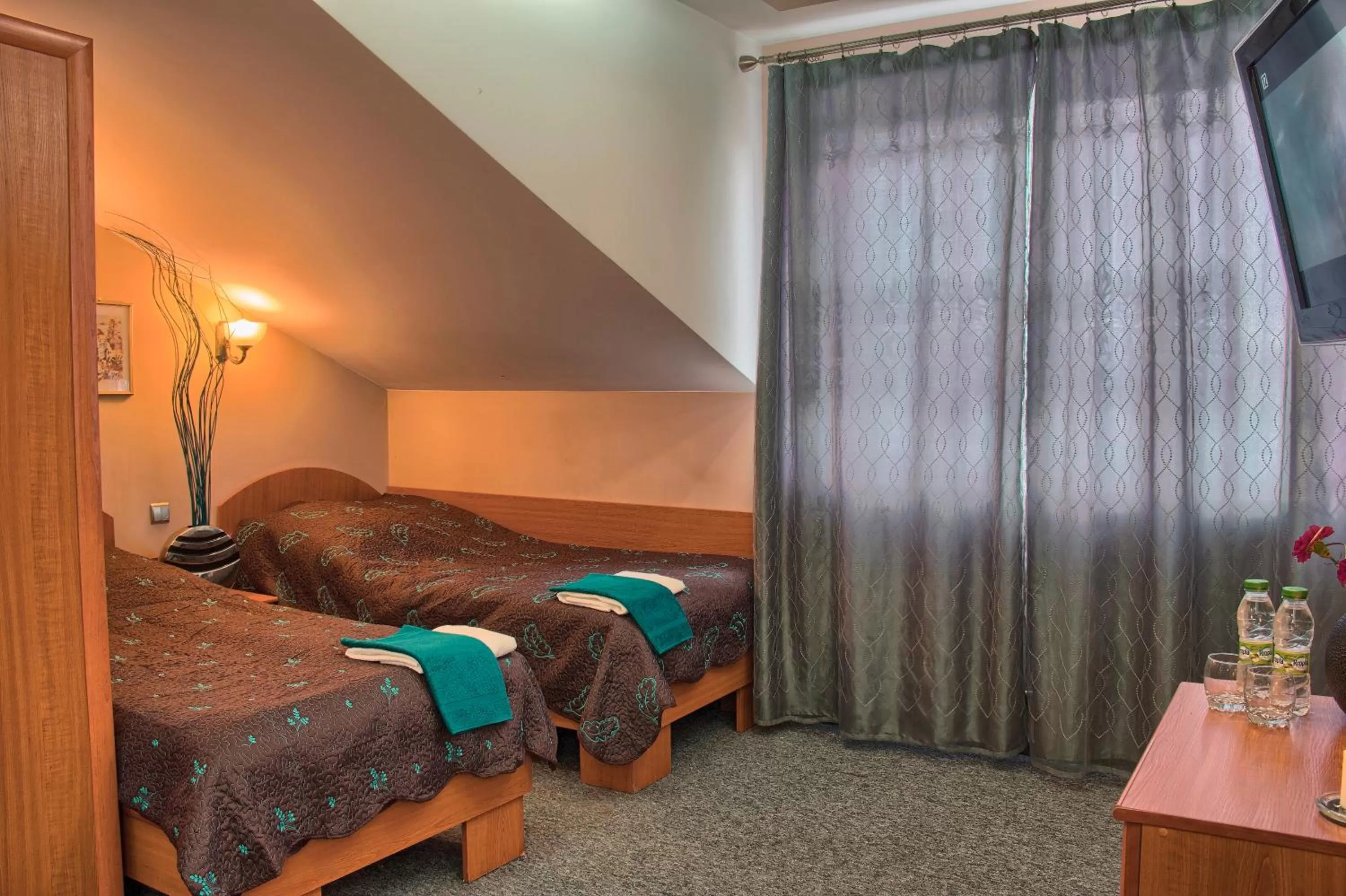 Bed in Hotel Kasieńka