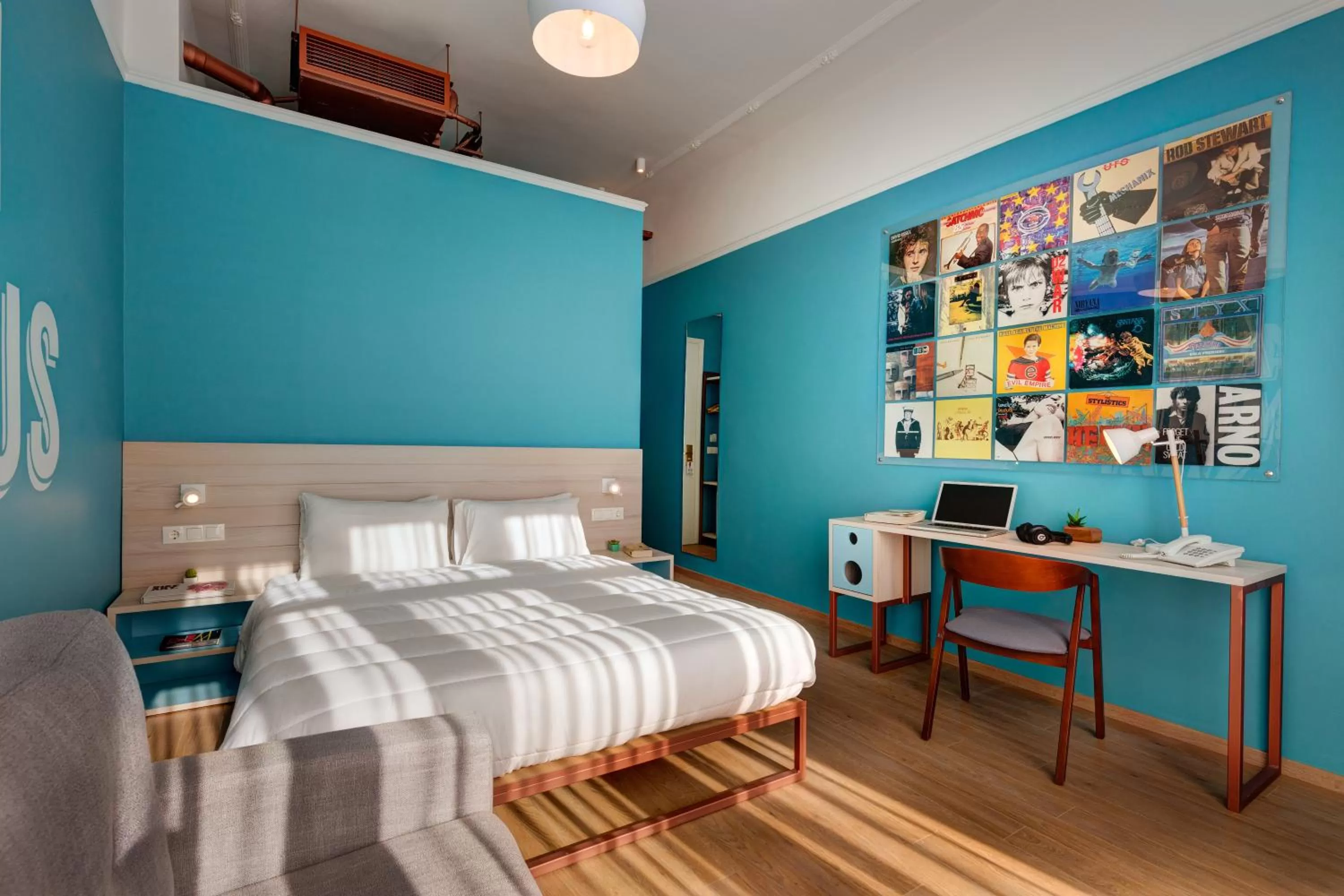Photo of the whole room, Bed in Colors Urban Hotel Thessaloniki
