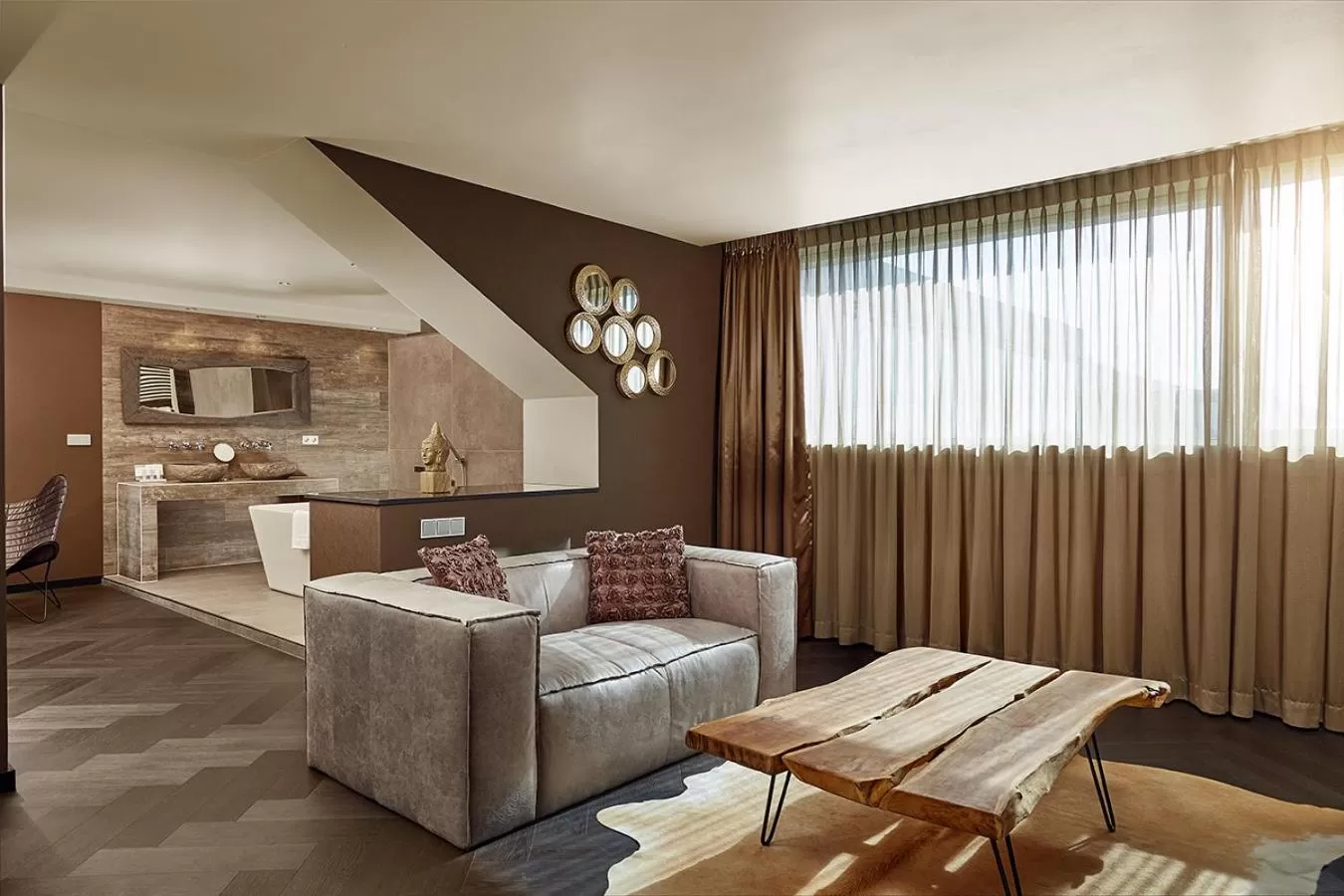 Living room in Van der Valk Cuijk - Nijmegen