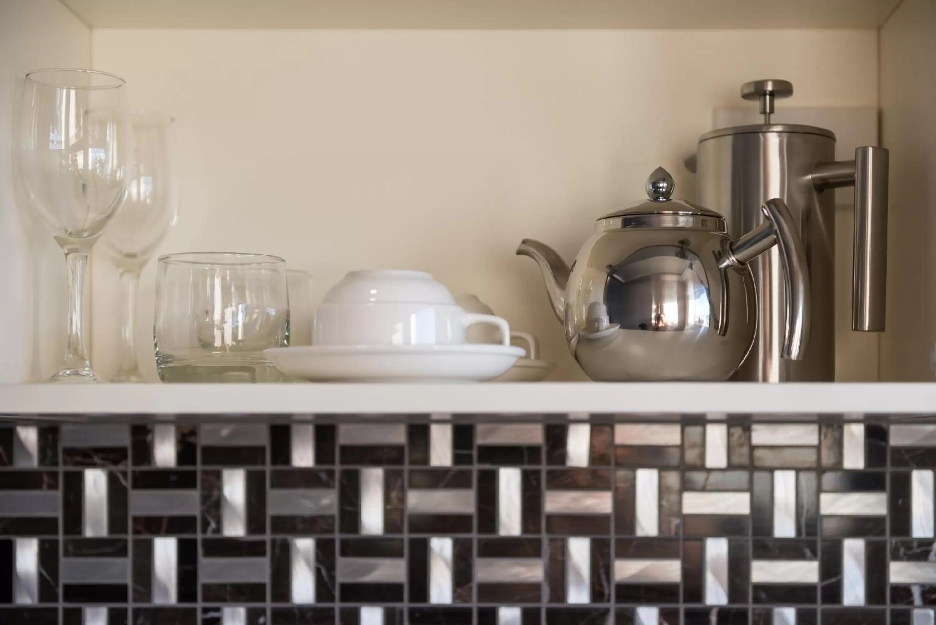 Kitchen or kitchenette in Golden Star Motel