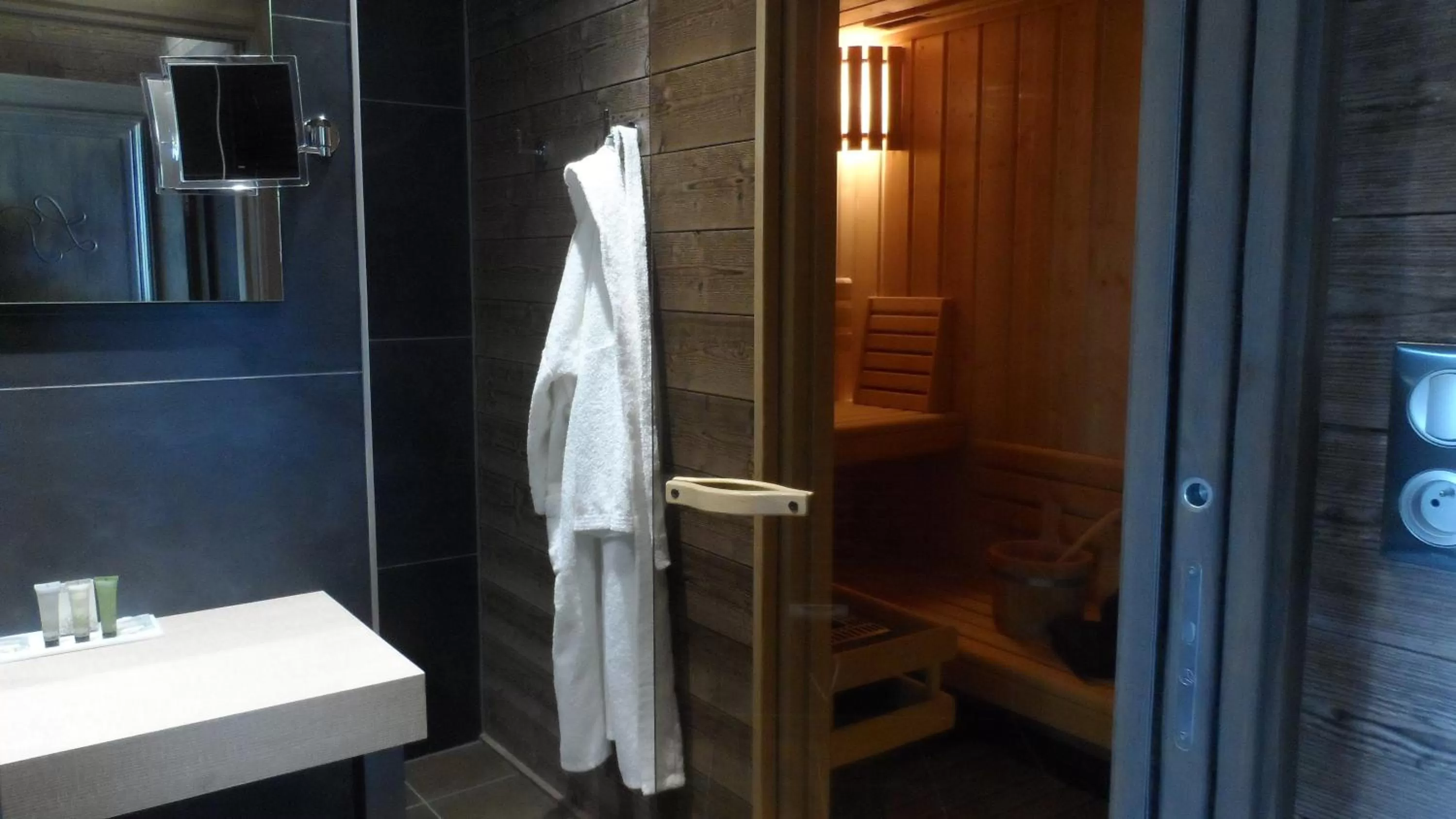 Sauna in Les Loges Du Parc
