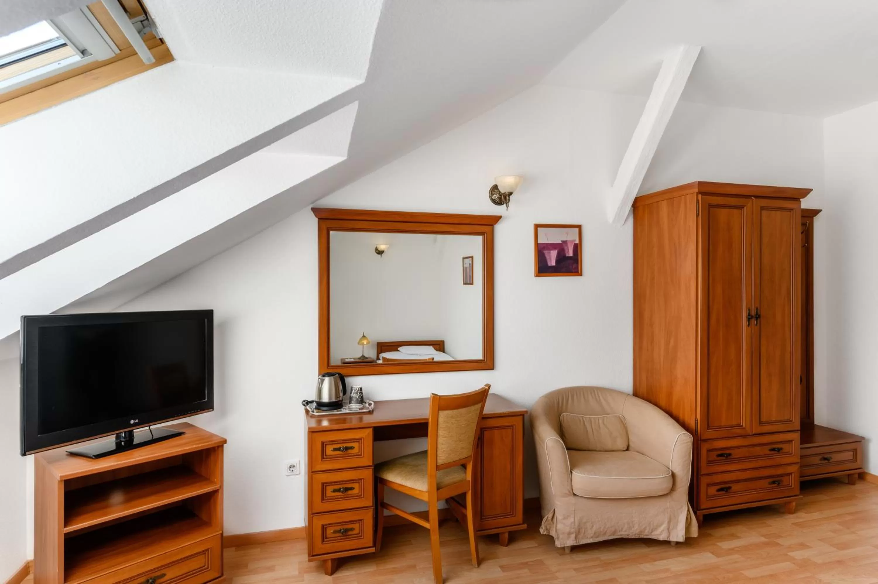 Bedroom in Kalvin House Budapest