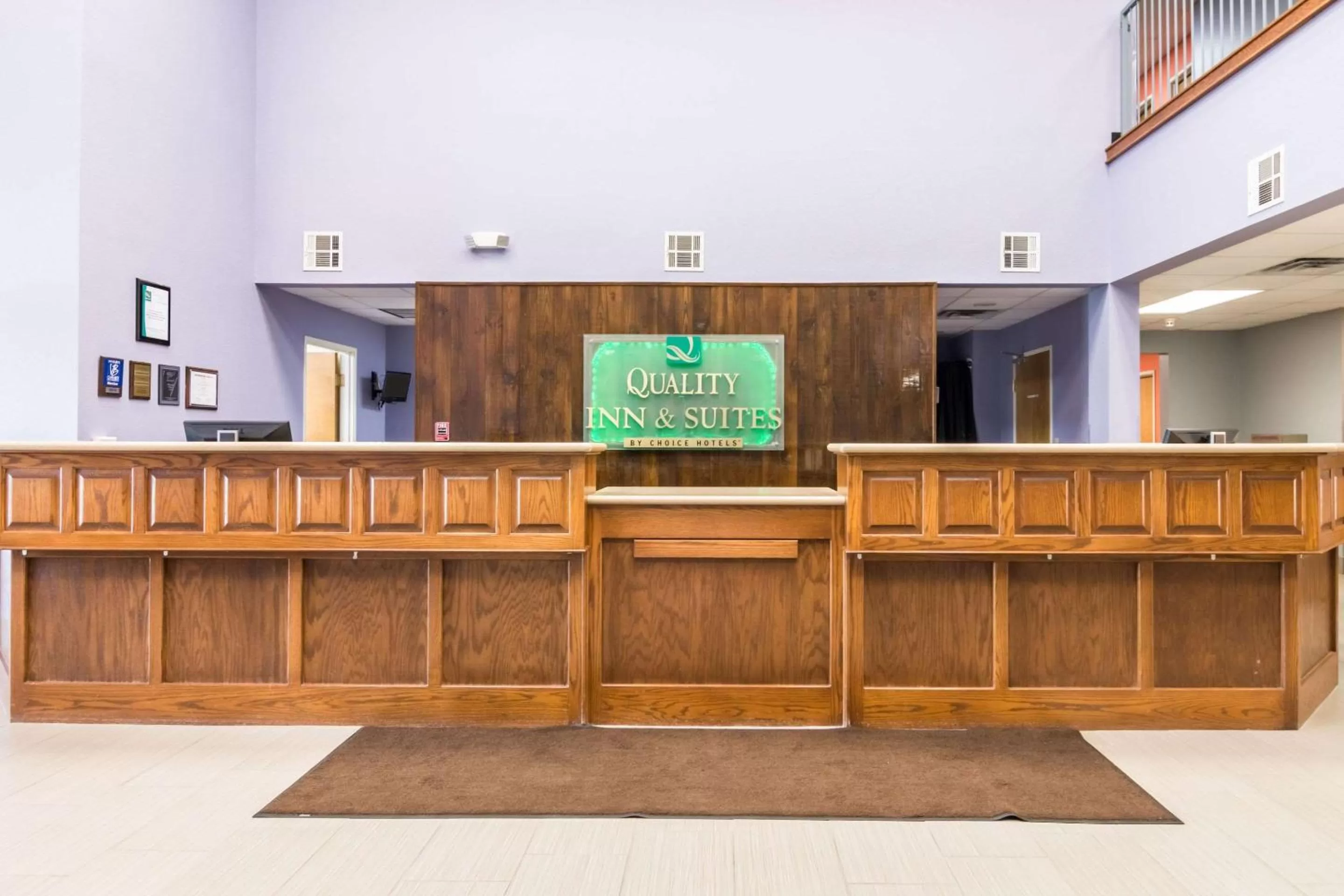 Lobby or reception in Quality Inn & Suites Alma I-40