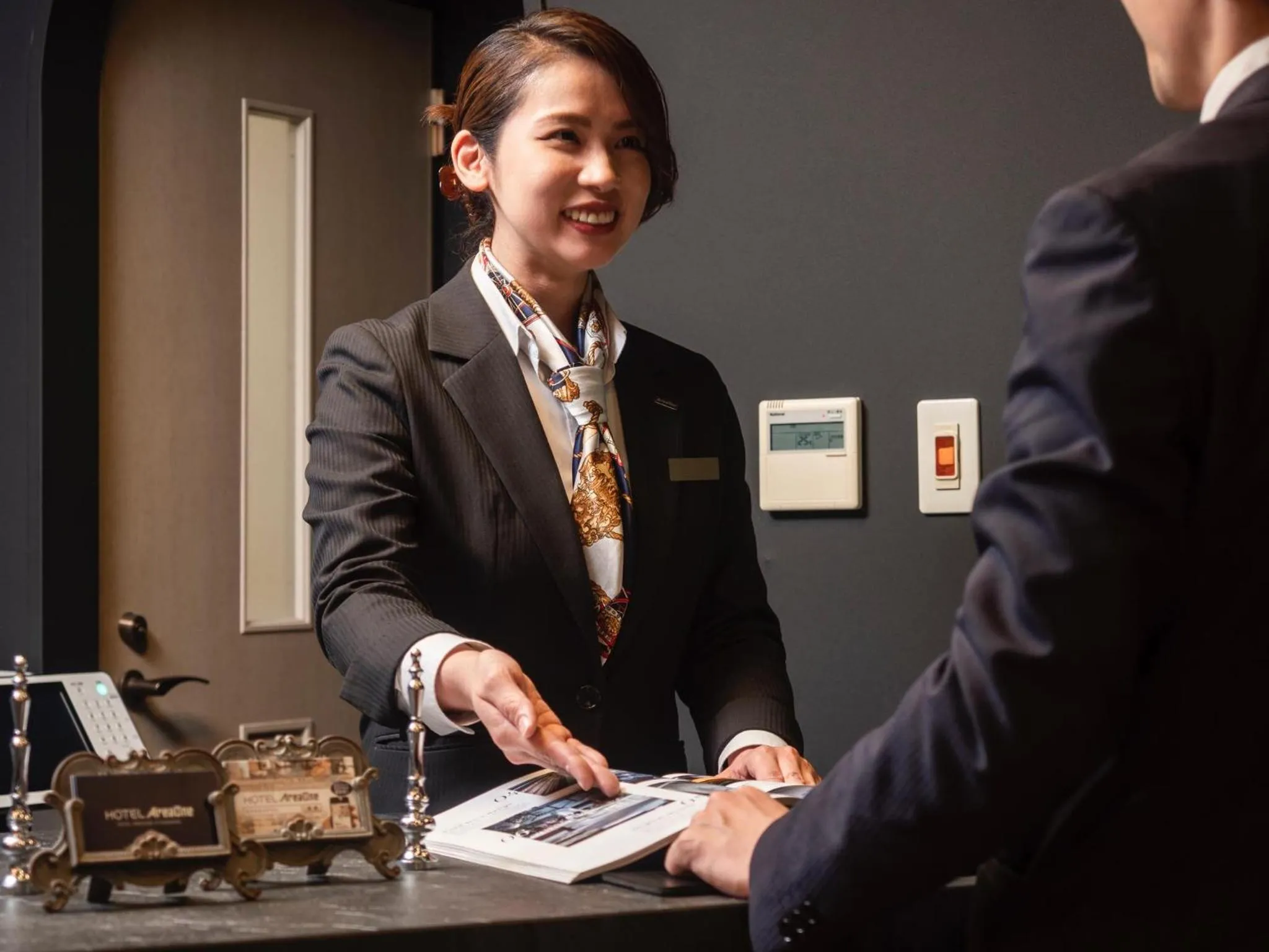 Staff in Hotel Areaone Kitaibaraki