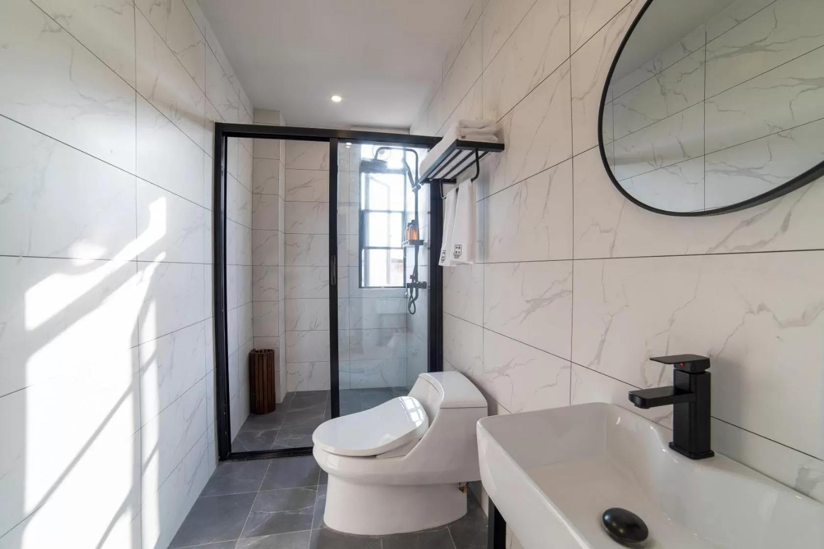 Bathroom in Wander Hostel