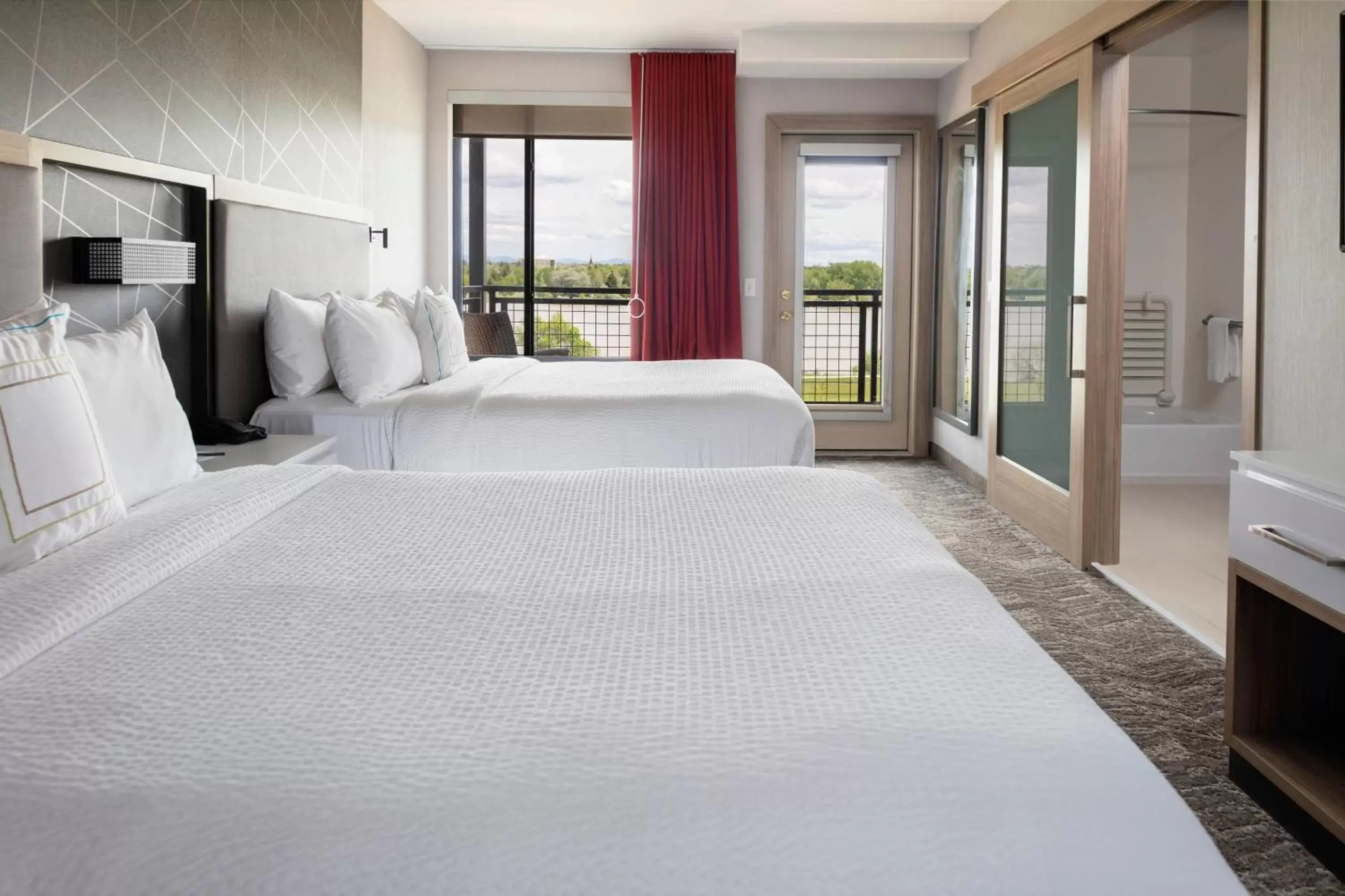 Suite with 2 Queen Trundle Beds - River View in SpringHill Suites by Marriott Great Falls Suite with 2 Queen Trundle Beds - River View in SpringHill Suites by Marriott Great Falls