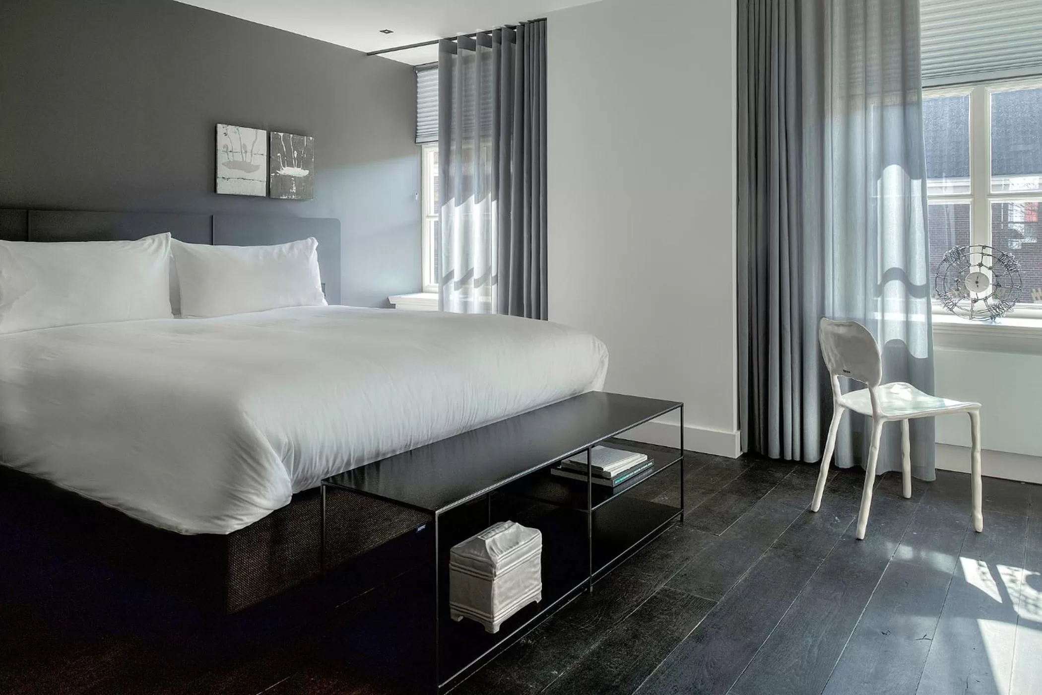 Bedroom, Bed in Kazerne Hotel - Member of Design Hotels