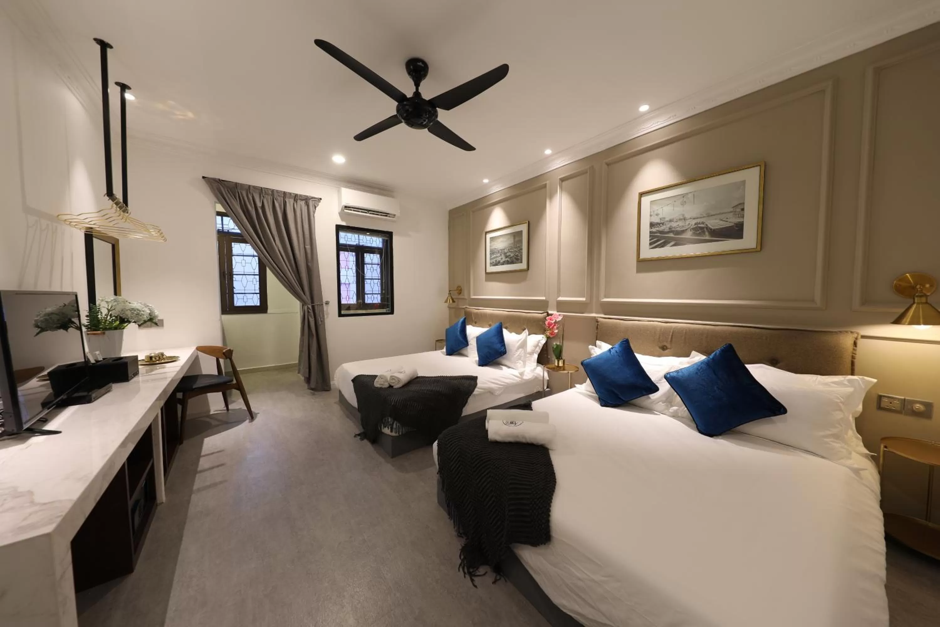 Bed in Manhattan Residence