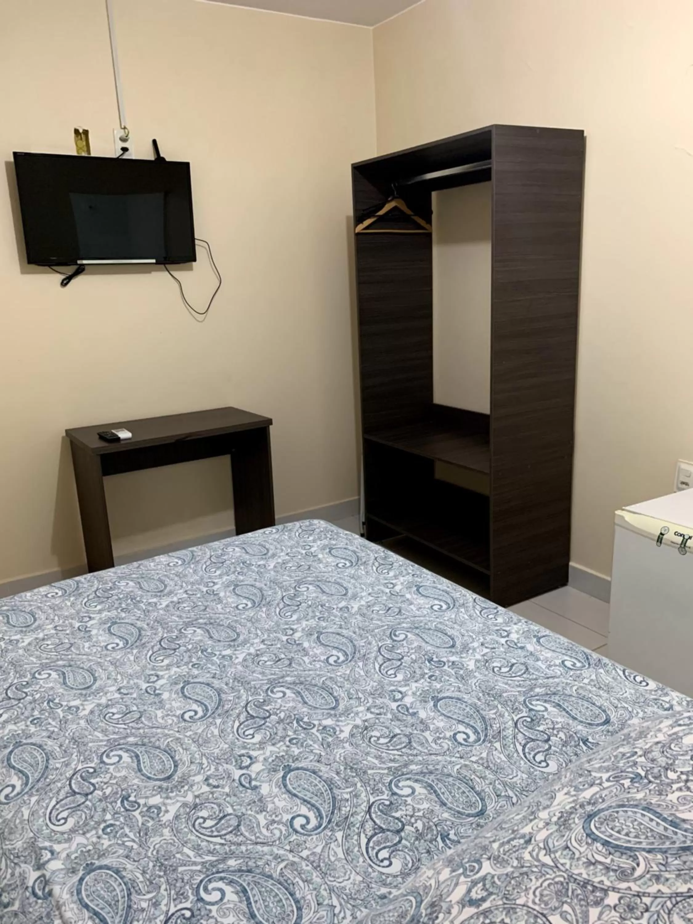 Bed in Pousada Jardim Brasília