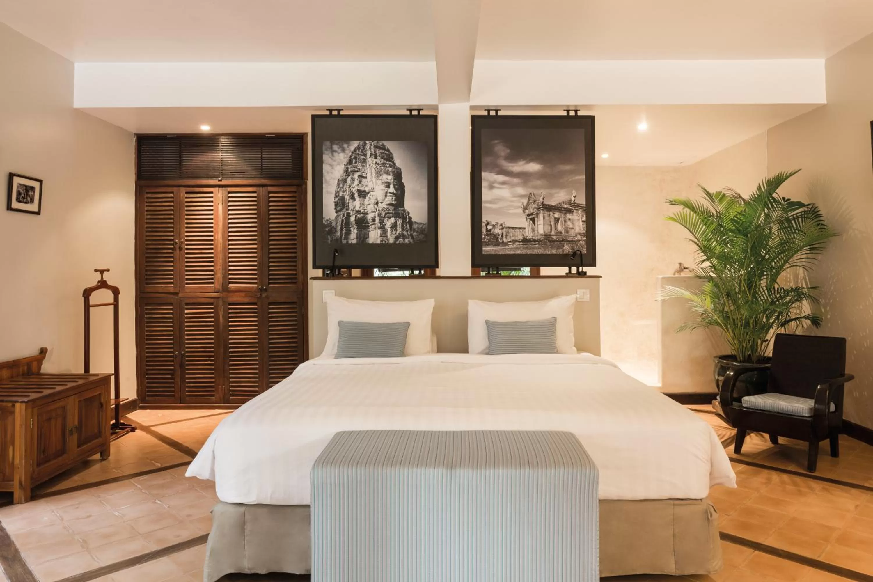 Deluxe Double Room with Pool View in La Palmeraie D'angkor