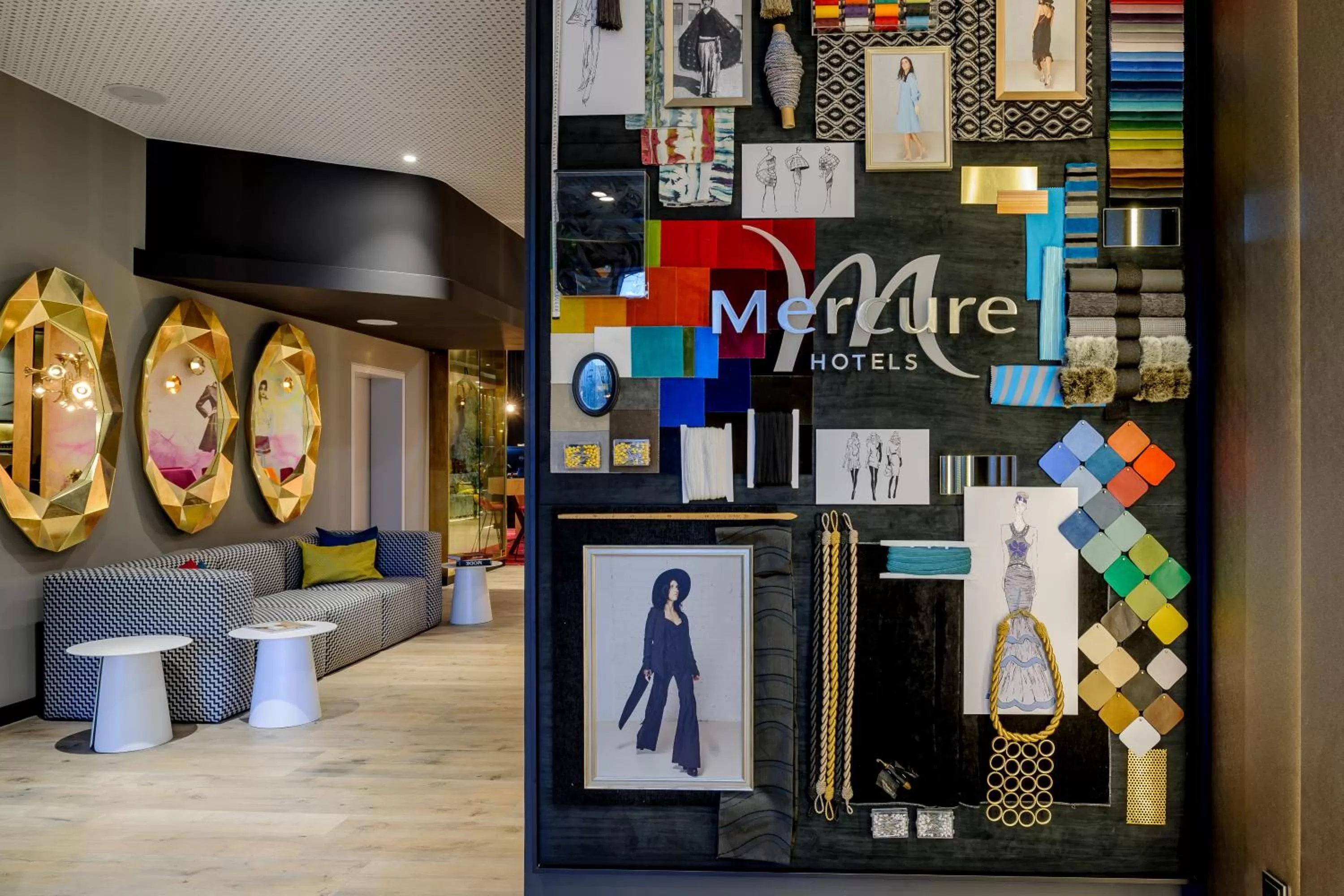 Lobby or reception in MERCURE Hotel Berlin Wittenbergplatz