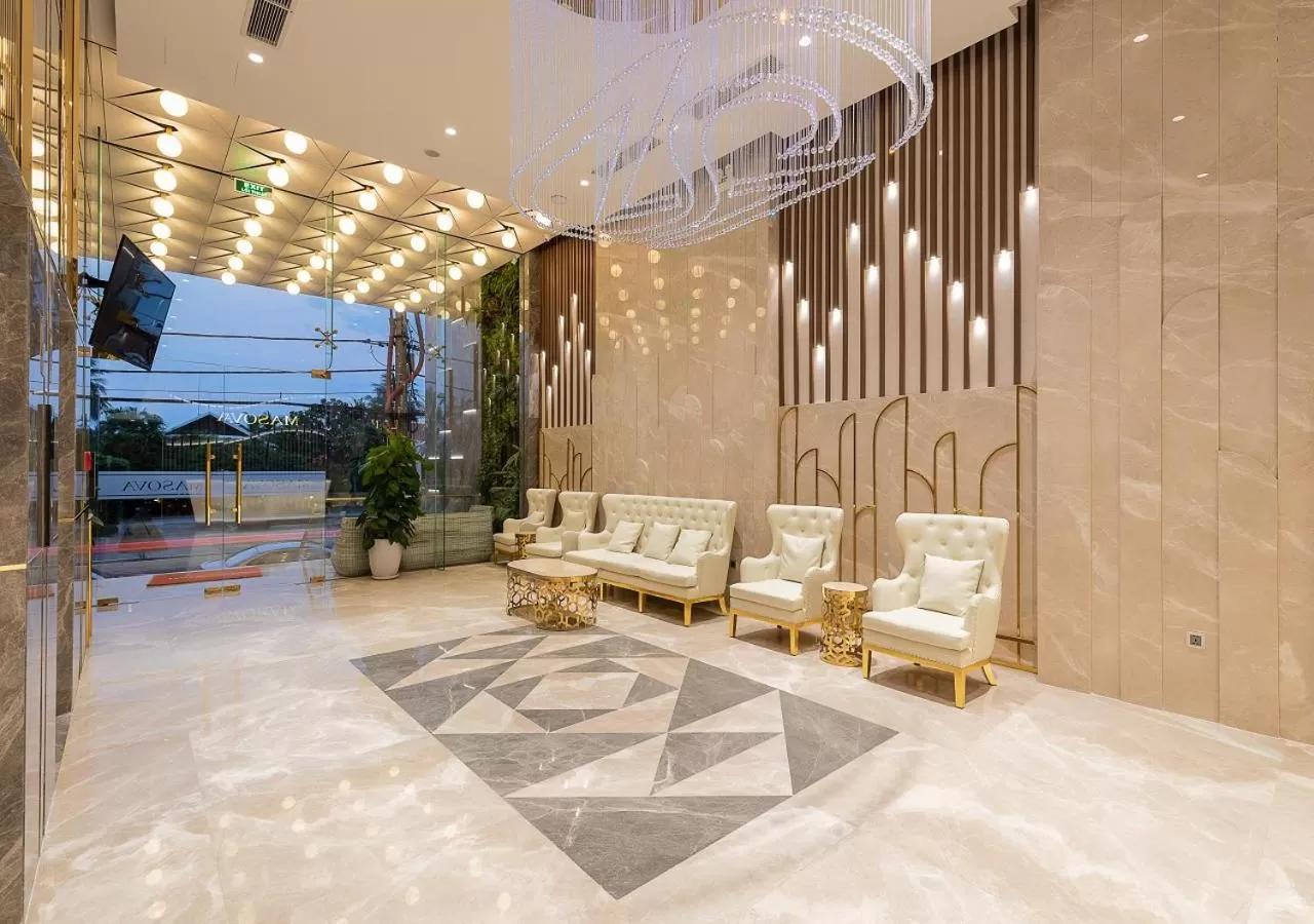 Lobby or reception in Masova Hotel